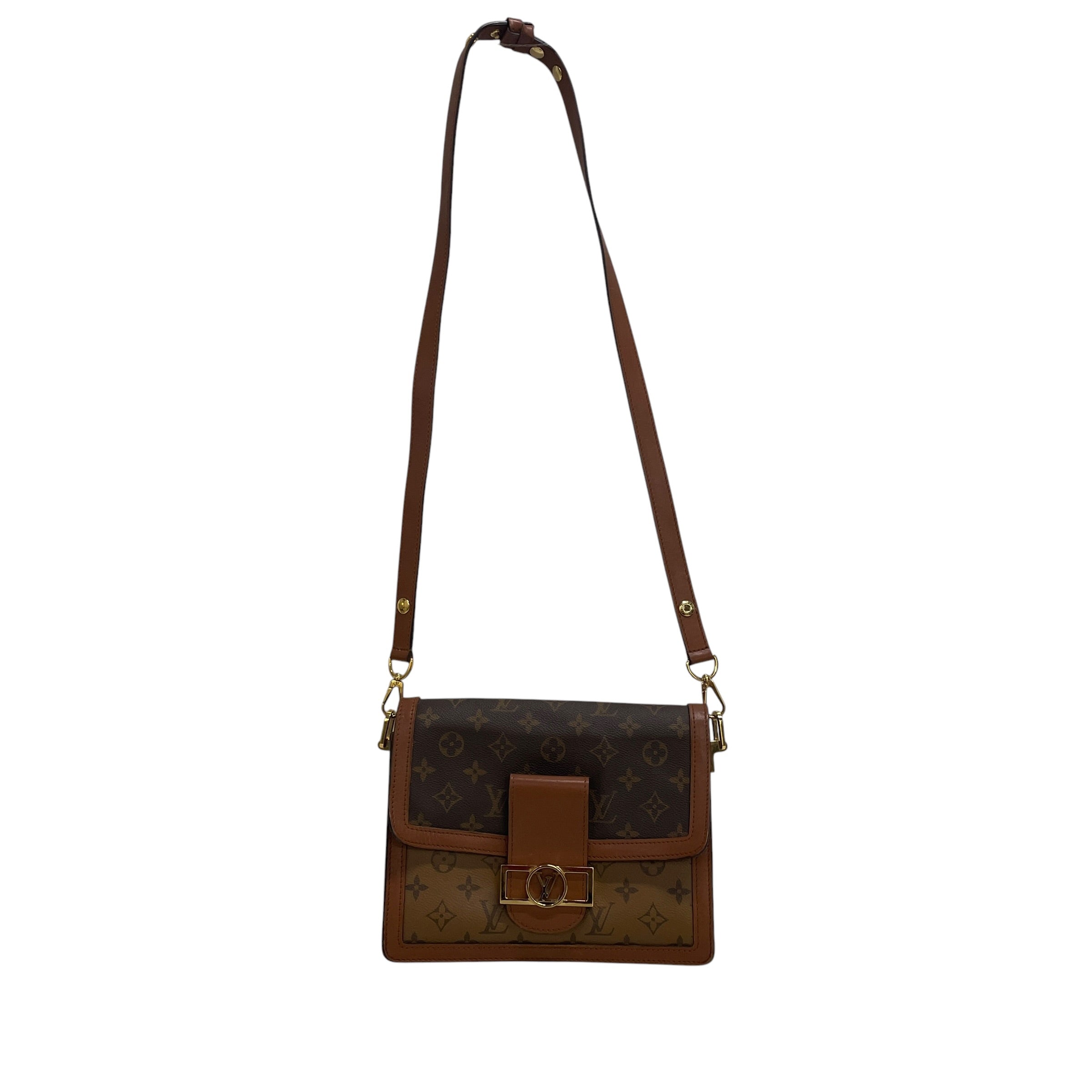 LOUIS VUITTON/Cross Body Bag/Monogram/Leather/BRW/REVERSE MONOGRAM/ 8KJBBRW view 1