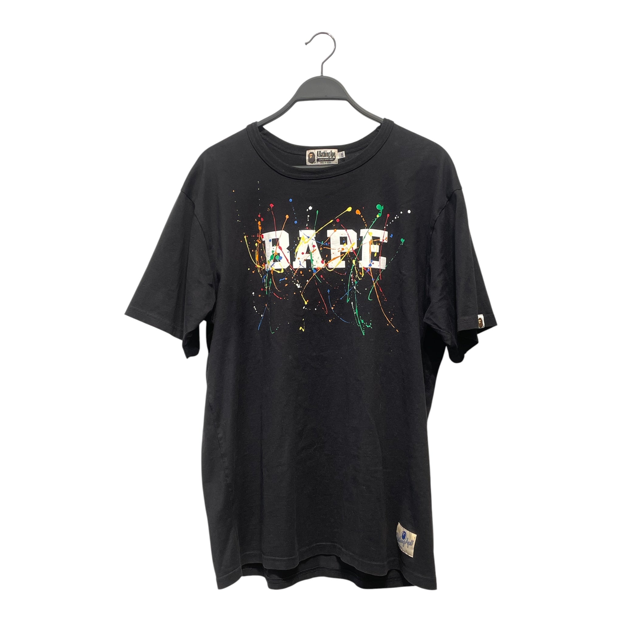 A BATHING APE/T-Shirt/XXL/Cotton/BLK/All Over Print/ view 1