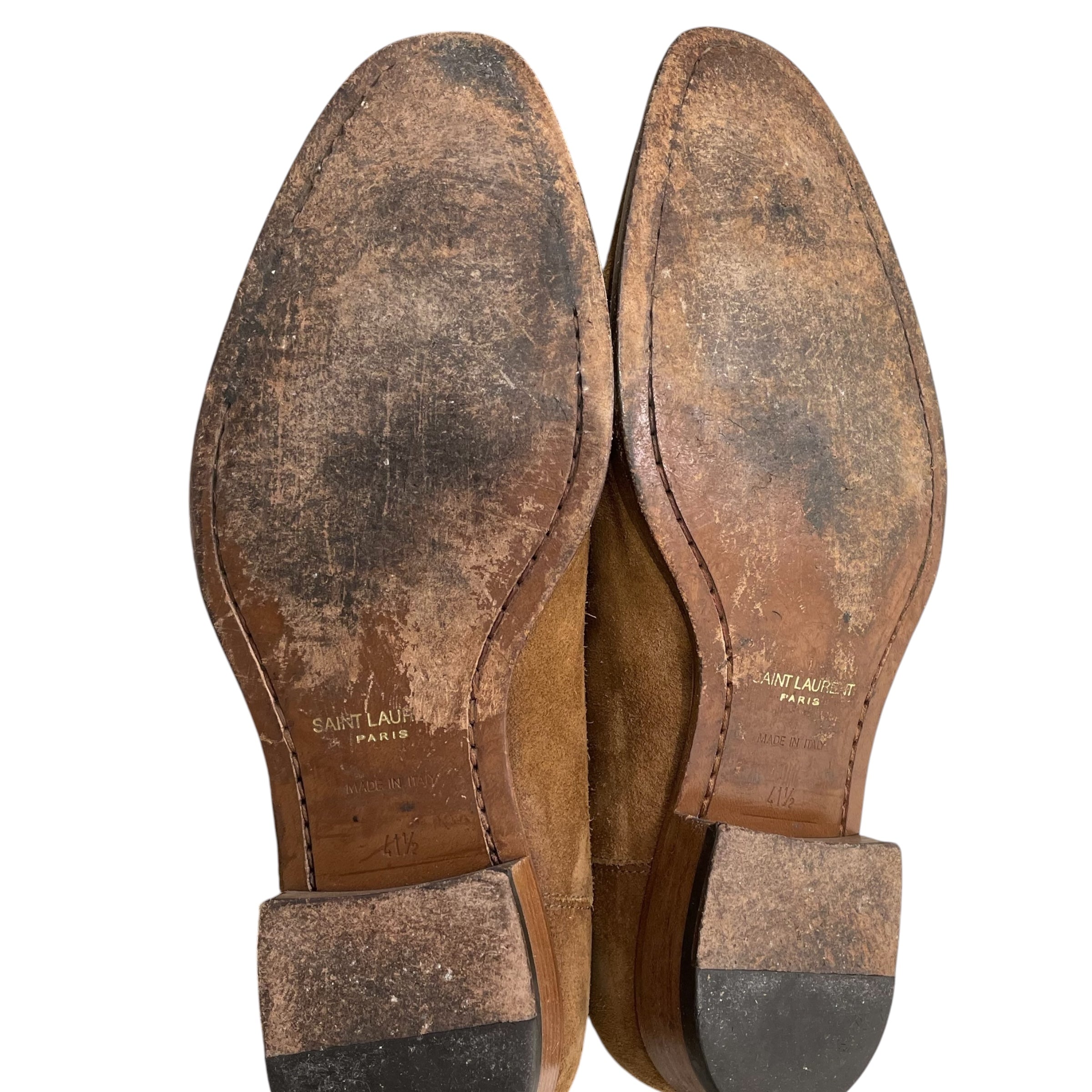 YVES SAINT LAURENT/Chelsea Boots/EU 41/Suede/CML/ view 6