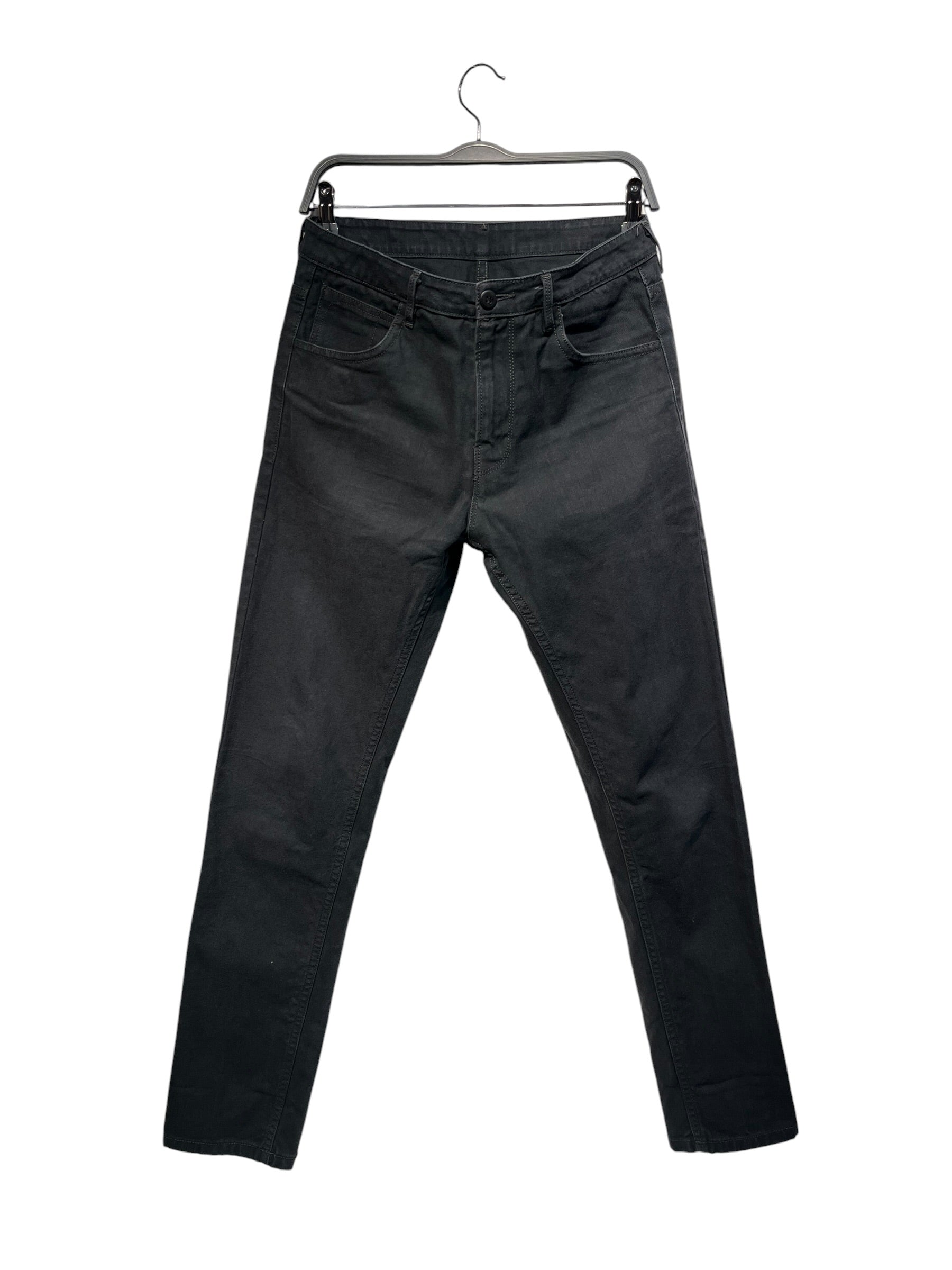 Poeme Bohemien/Straight Pants/46/Cotton/NVY/ view 1
