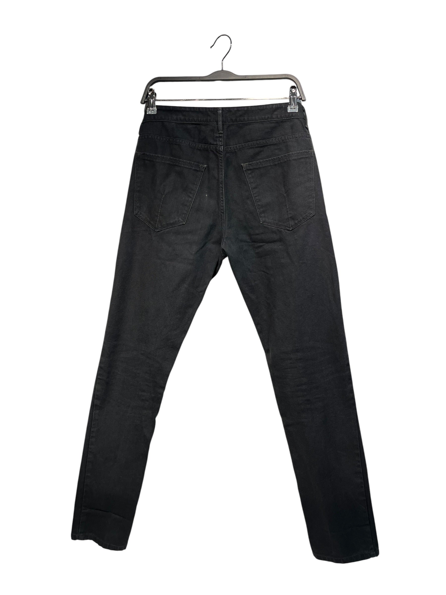 Poeme Bohemien/Straight Pants/46/Cotton/NVY/ view 2