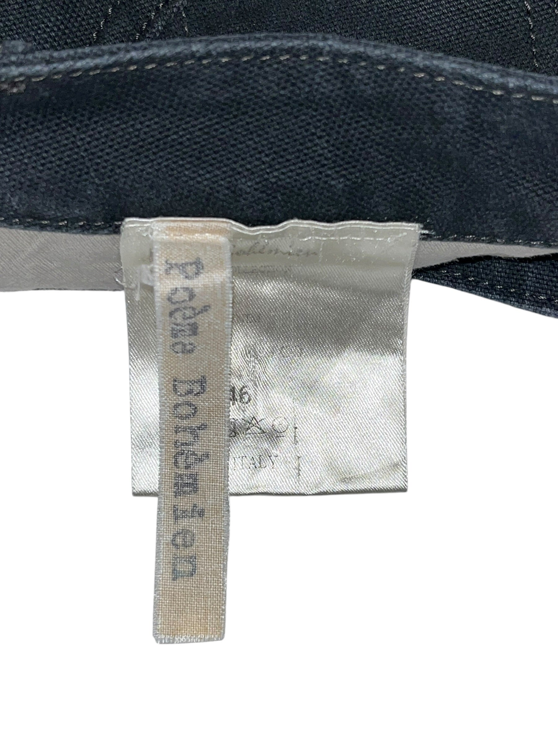 Poeme Bohemien/Straight Pants/46/Cotton/NVY/ view 3