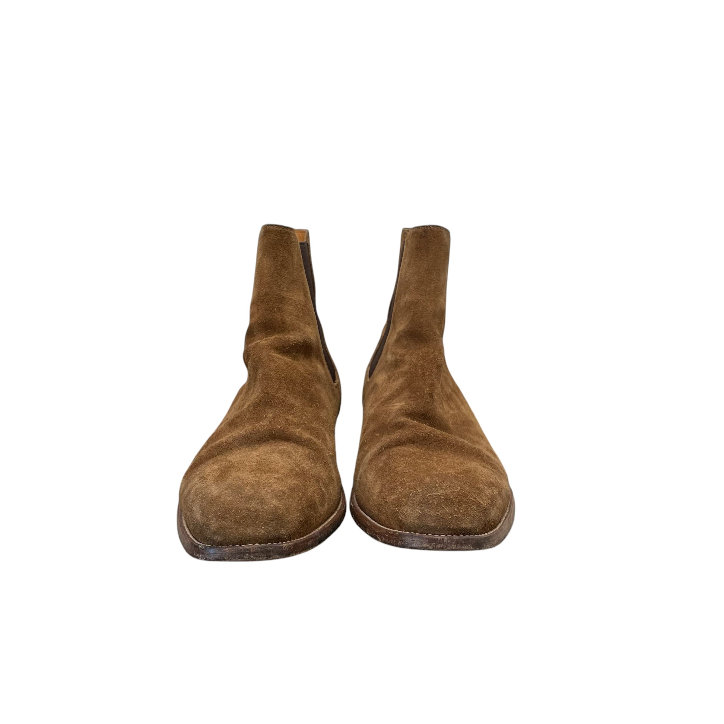 YVES SAINT LAURENT/Chelsea Boots/EU 41/Suede/CML/ view 3