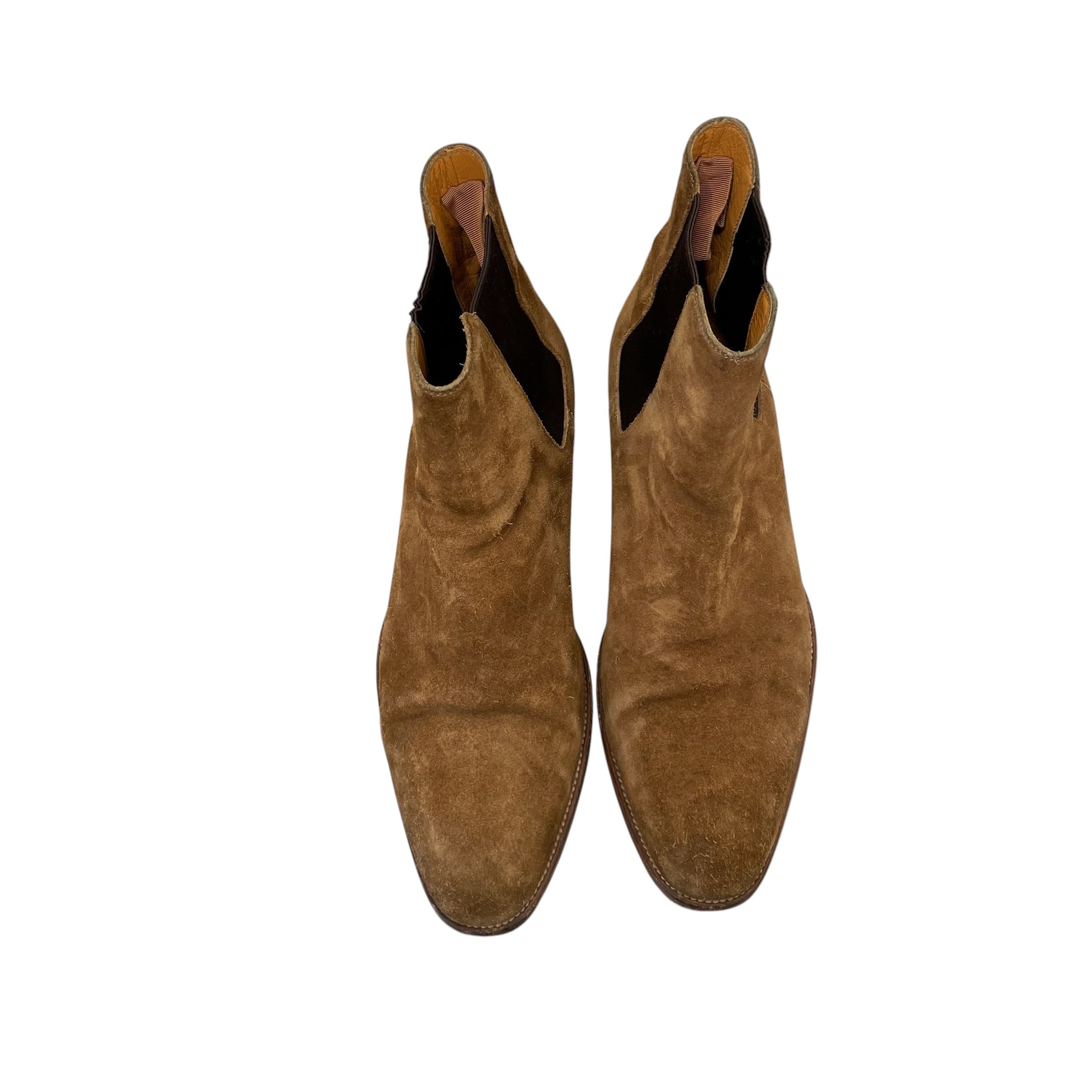 YVES SAINT LAURENT/Chelsea Boots/EU 41/Suede/CML/ view 4