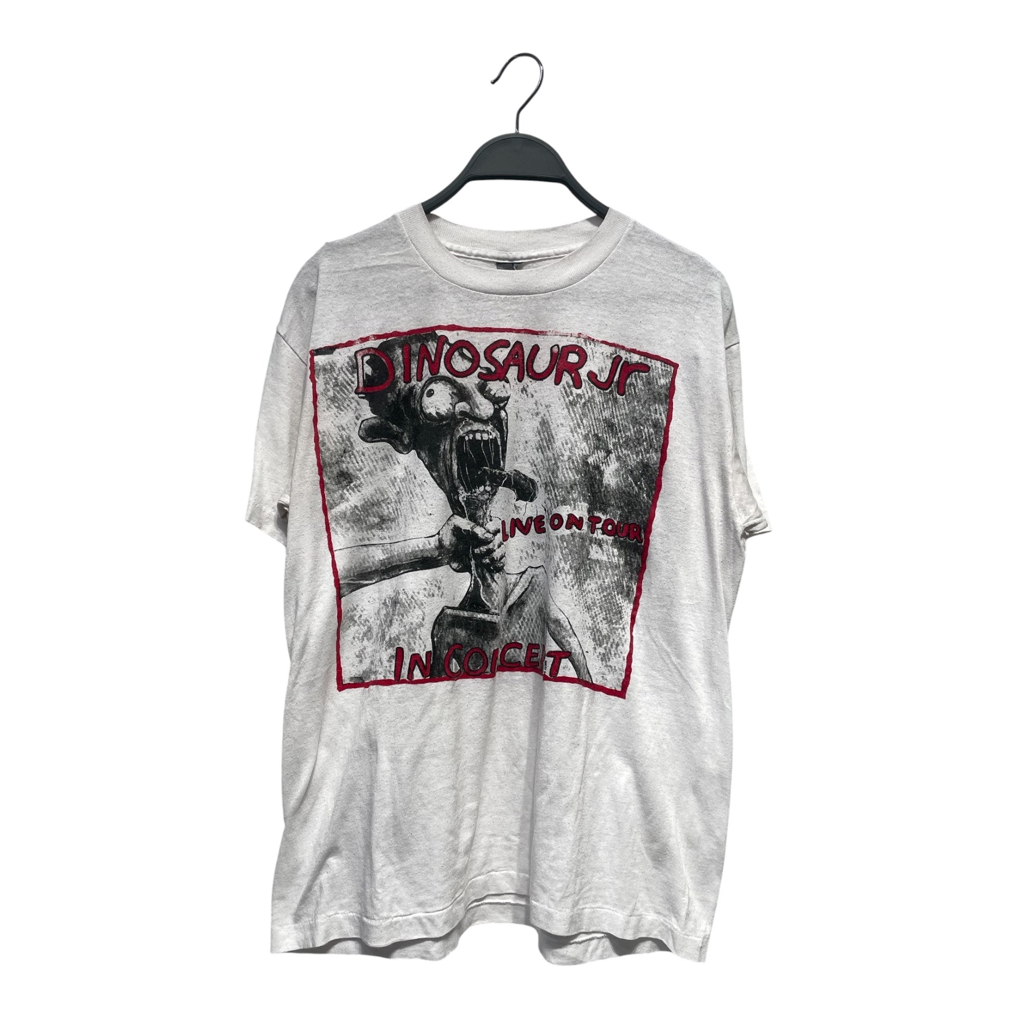 Vintage/T-Shirt/OS/Cotton/WHT/DINOSAUR JR - IN CONCERT view 1
