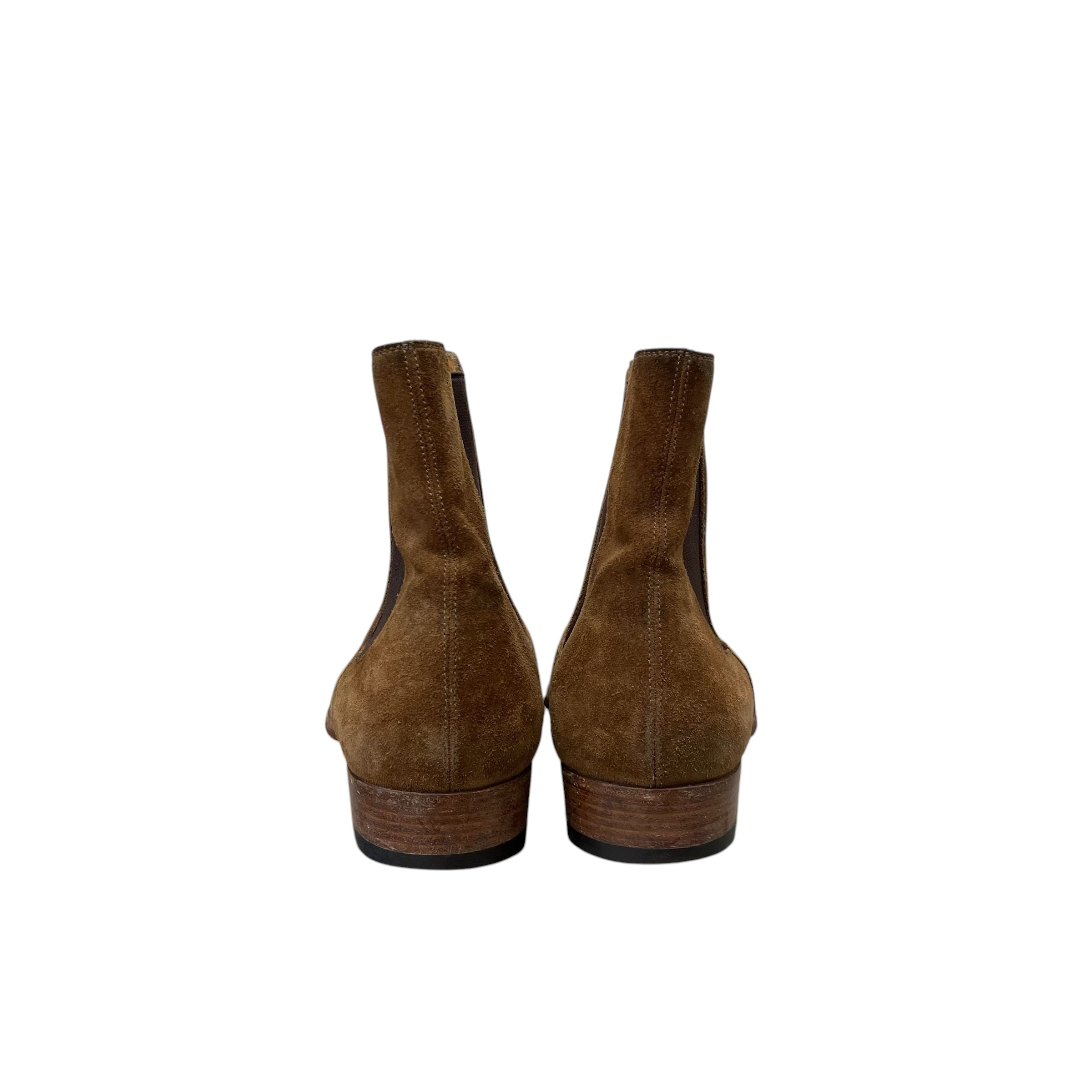 YVES SAINT LAURENT/Chelsea Boots/EU 41/Suede/CML/ view 5