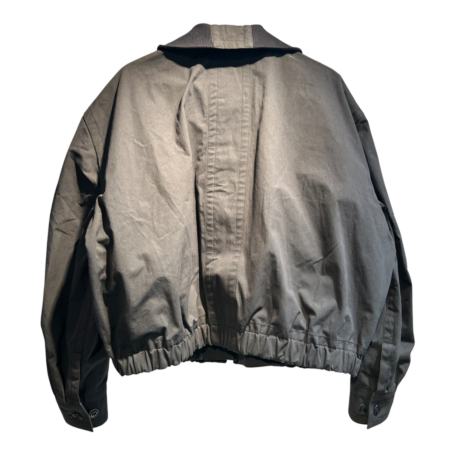 LEMAIRE/Jacket/42/Cotton/GRY/Double Layer Blouson Jacket view 2