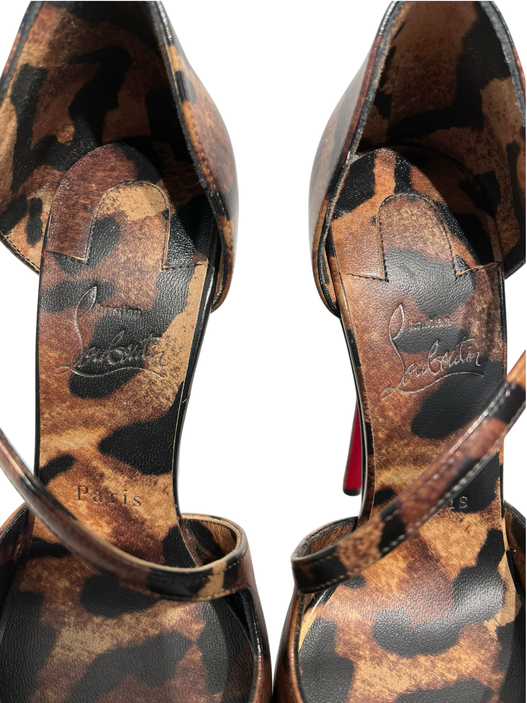 Christian Louboutin/Heels/US 6/Leopard/Leather/MLT/ZIGOURATA ALTA view 3