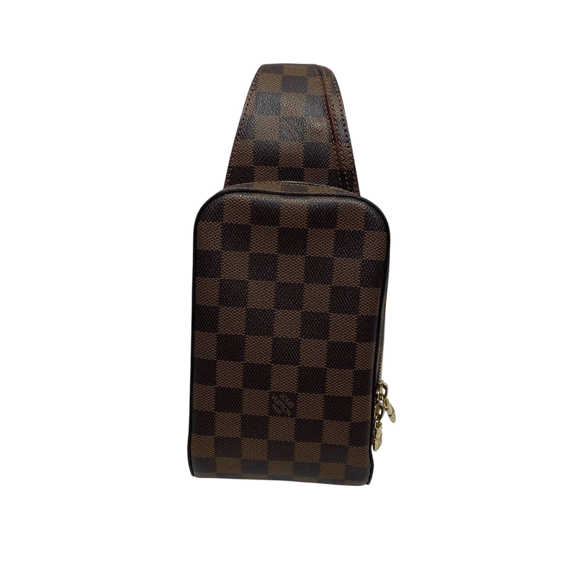 LOUIS VUITTON/Cross Body Bag/Monogram/Cotton/BRW/DAMIER EBENE GERONIMO view 1