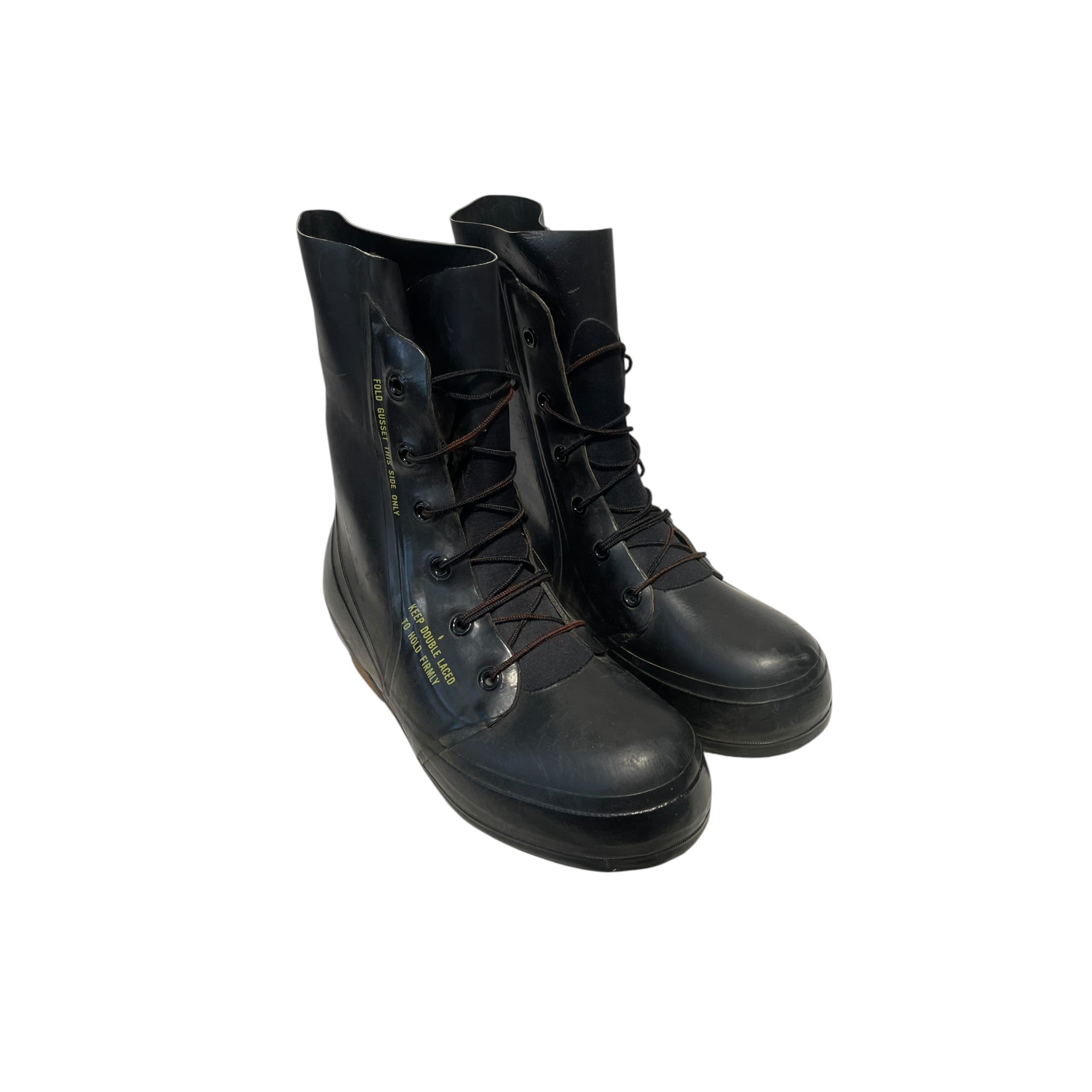 MILITARY/Lace Up Boots/US 10/BLK/cold weather military boots view 1