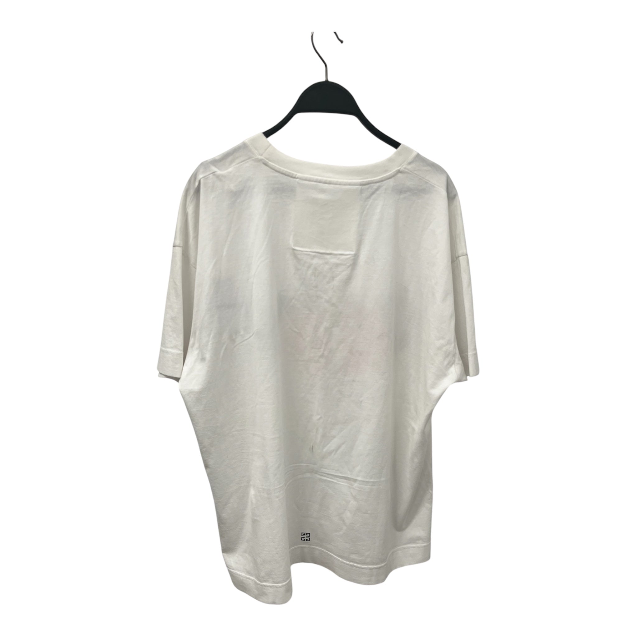 GIVENCHY/T-Shirt/M/Cotton/WHT/GVCY LOGO RED FLOWER view 2