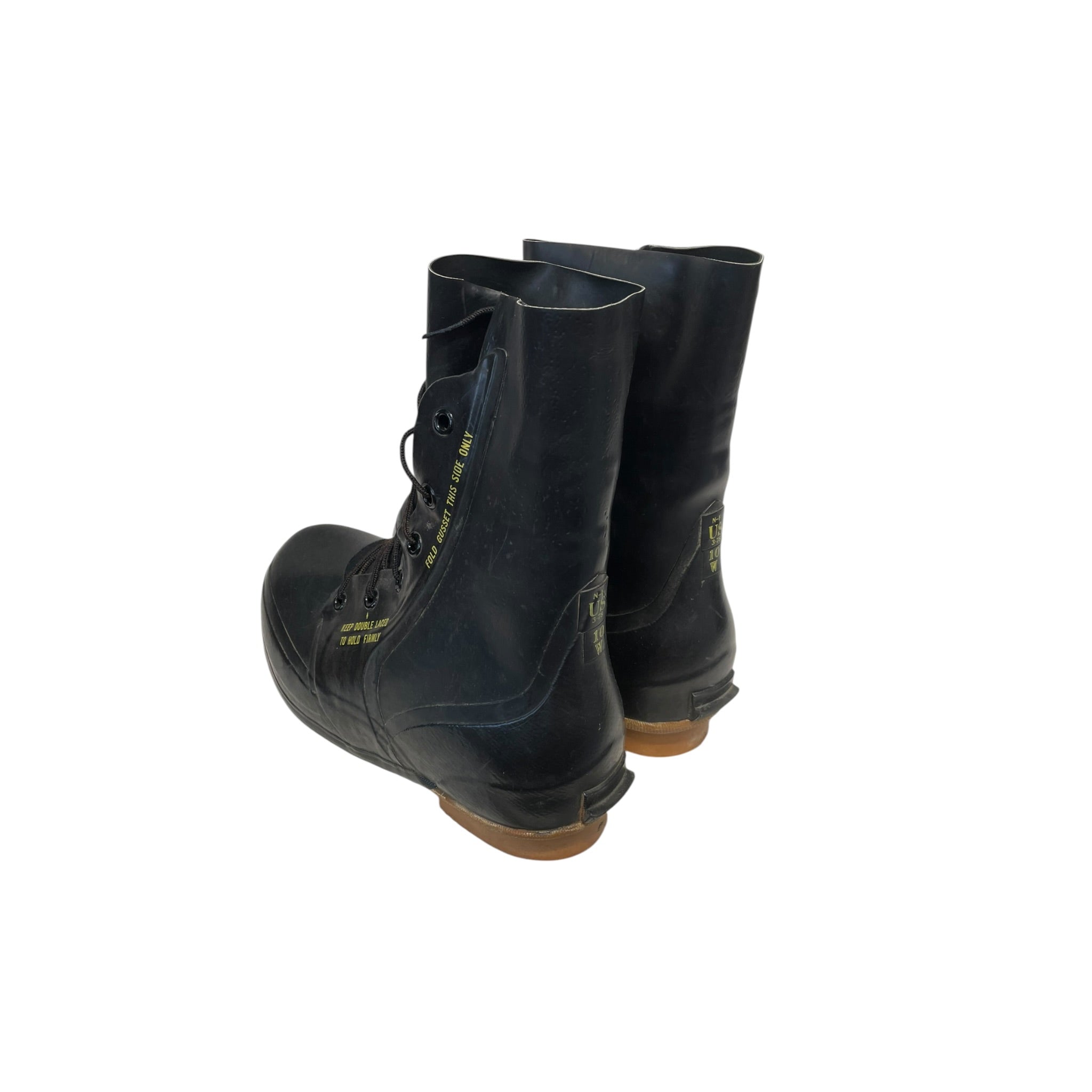 MILITARY/Lace Up Boots/US 10/BLK/cold weather military boots view 2