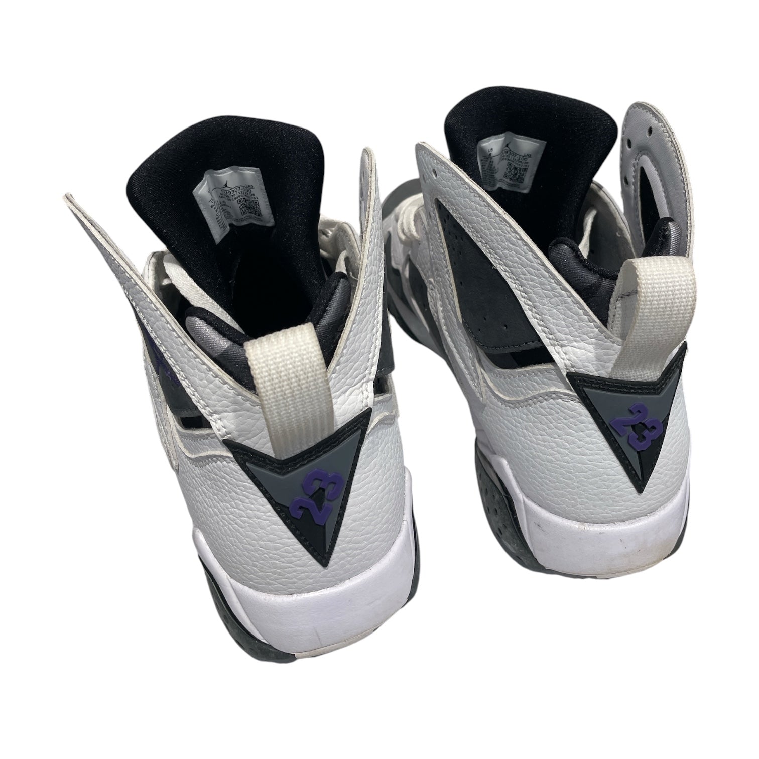 NIKE/Hi-Sneakers/US 8/Leather/WHT/JORDAN 7 FLINT CU9307-100 view 2
