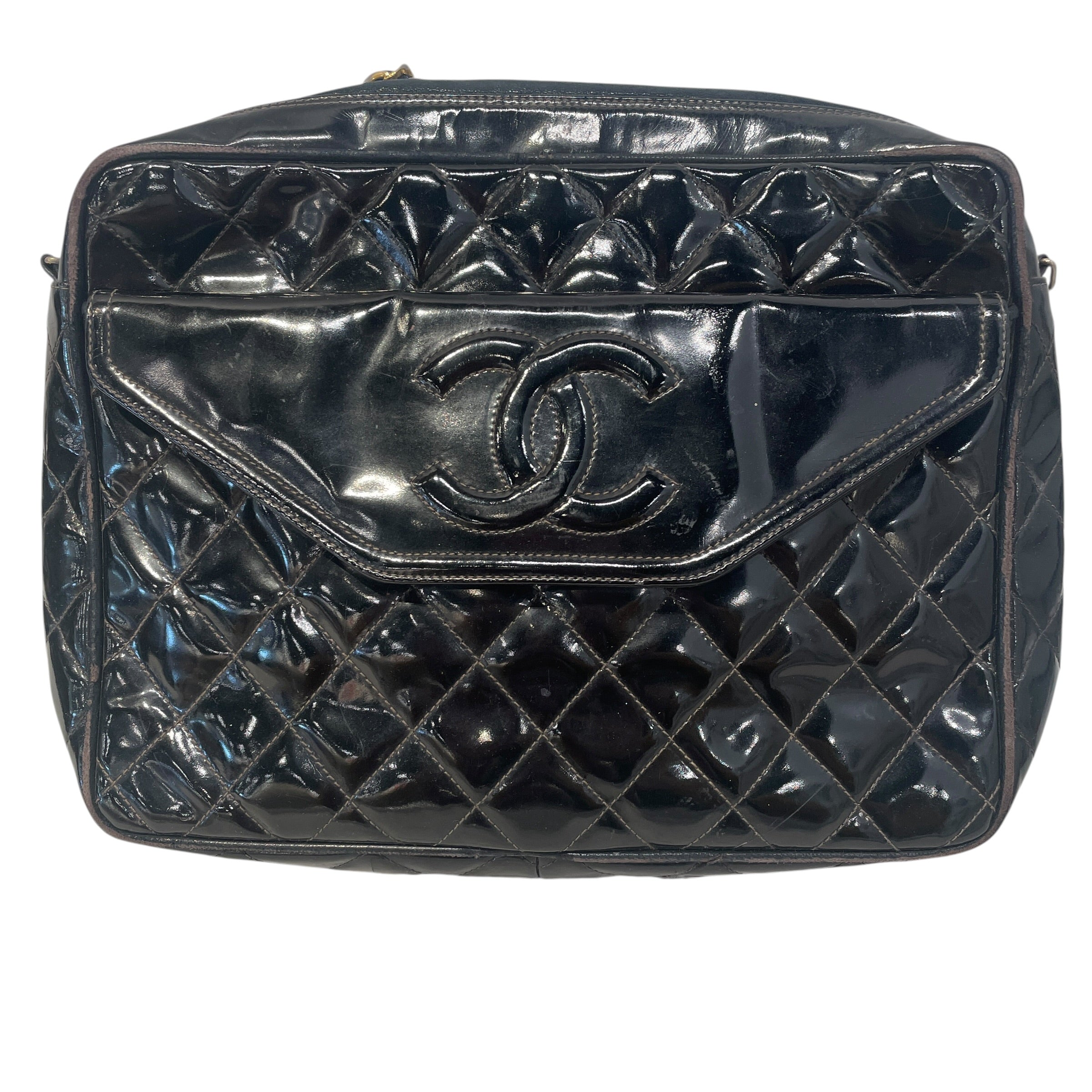 CHANEL/Cross Body Bag/Black/ view 1