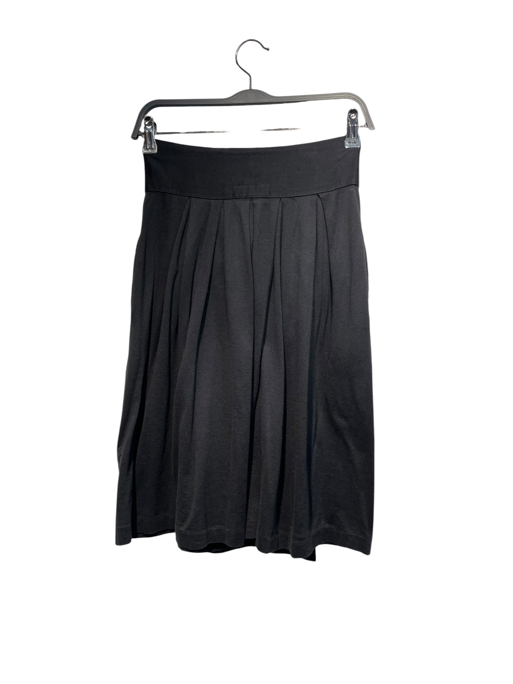 YOHJI YAMAMOTO/Skirt/S/Cotton/BLK/ view 2