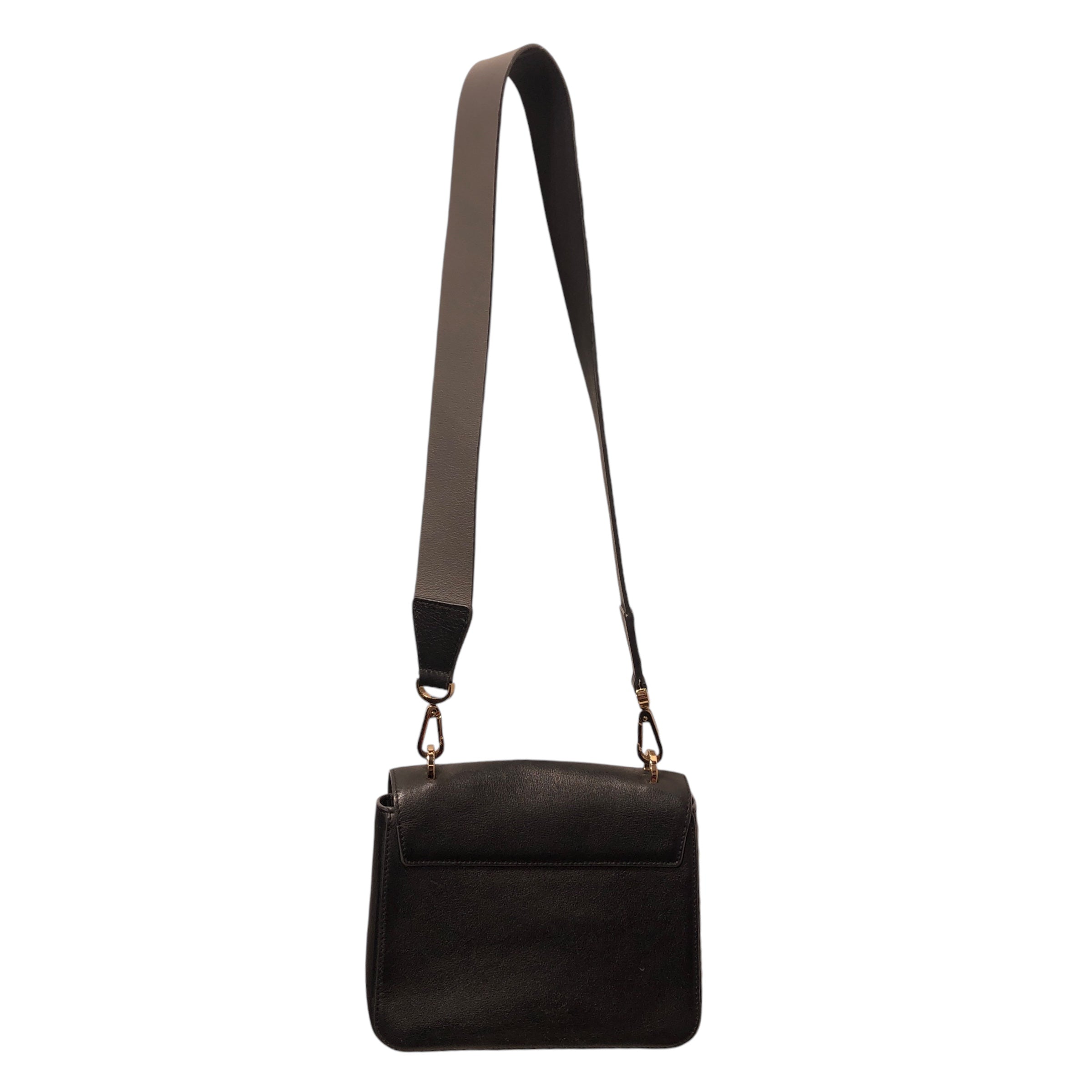 CAROLINA HERRERA/Cross Body Bag/Leather/BLK/INITIALS view 2