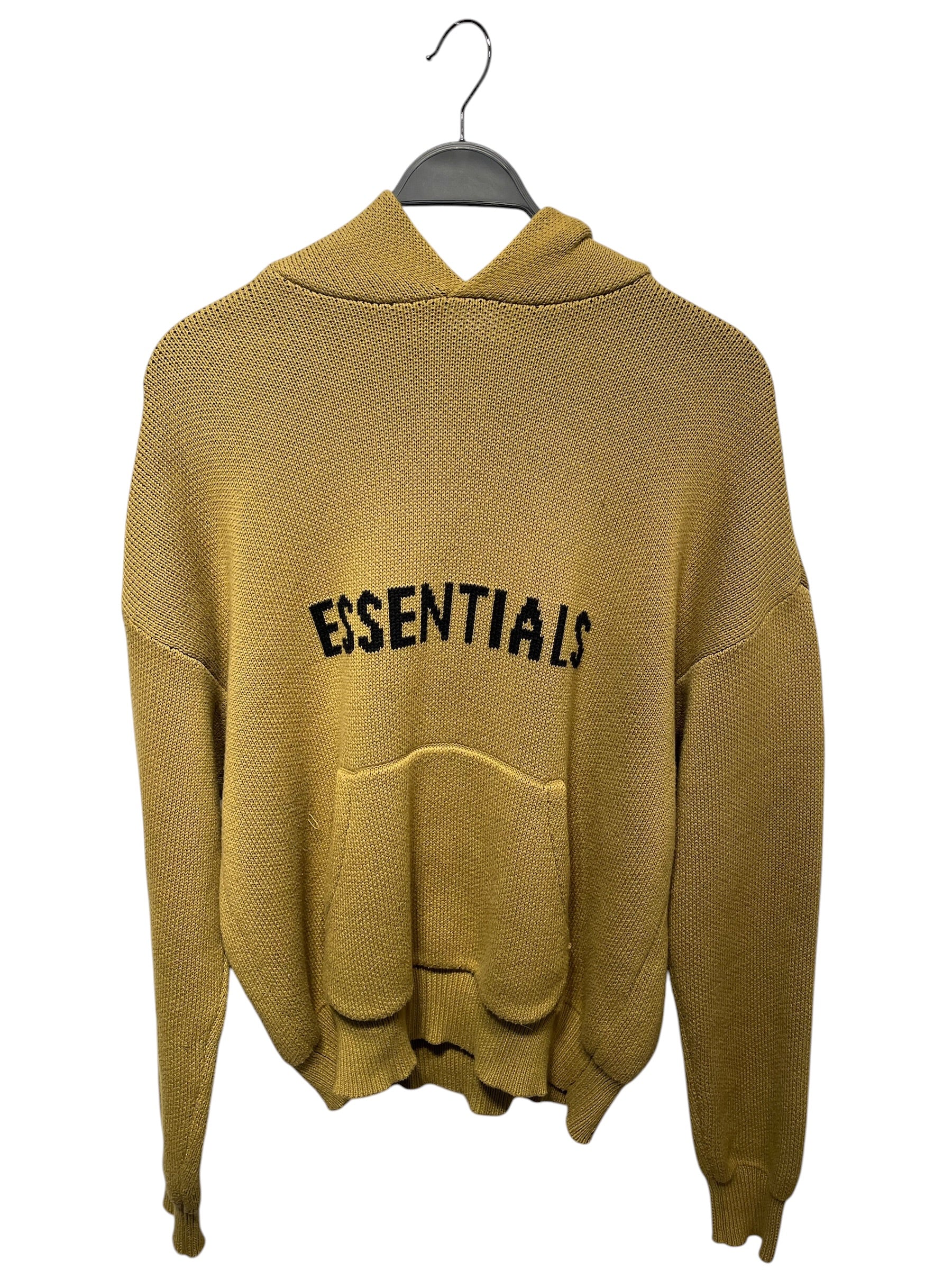FOG ESSENTIALS/Heavy Sweater/XS/Cotton/KHK/Oversize/Knit pullover view 1
