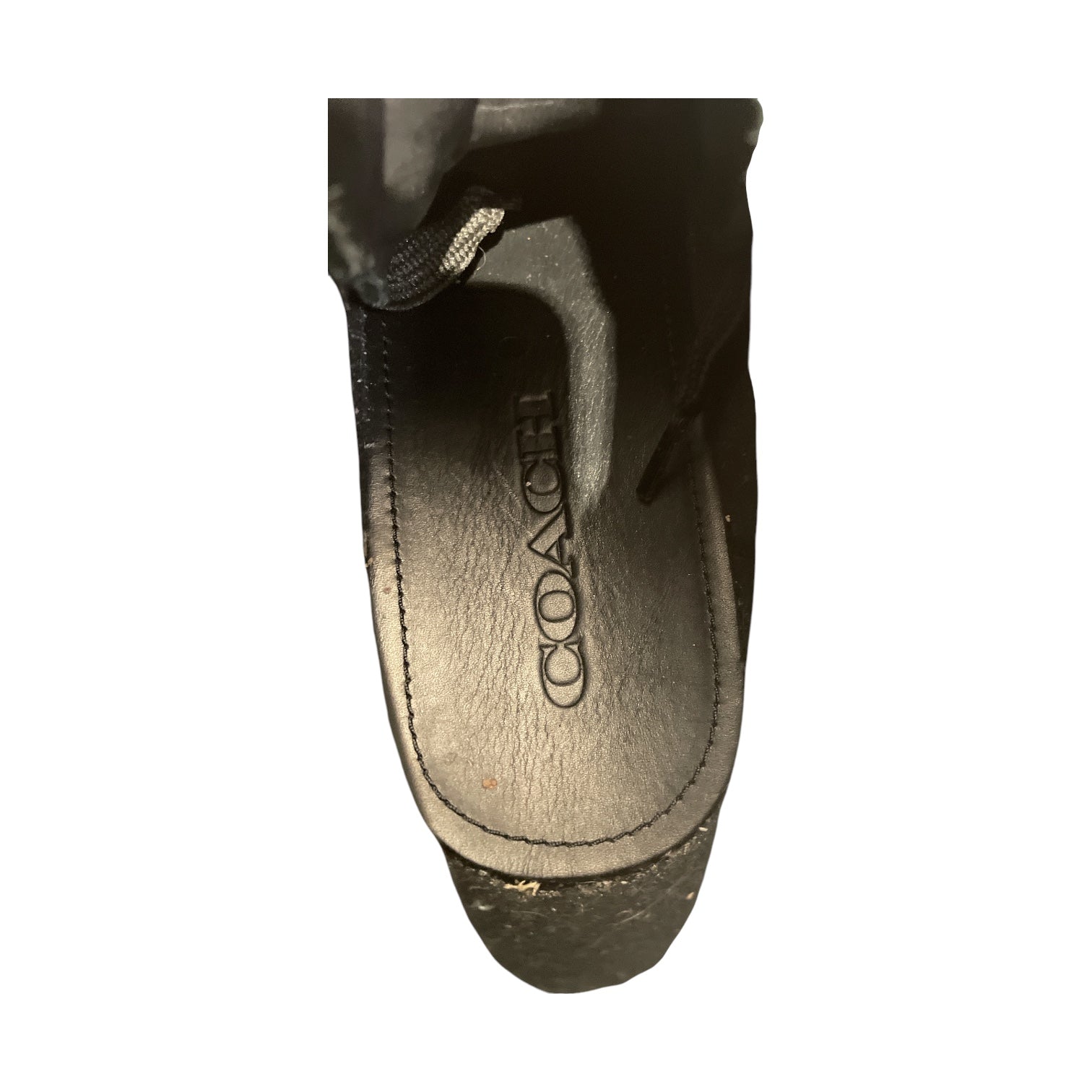 COACH/Hi-Sneakers/US 10.5/Graphic/BLK/COACH C202 HIGH-TOP SNEAKER view 3