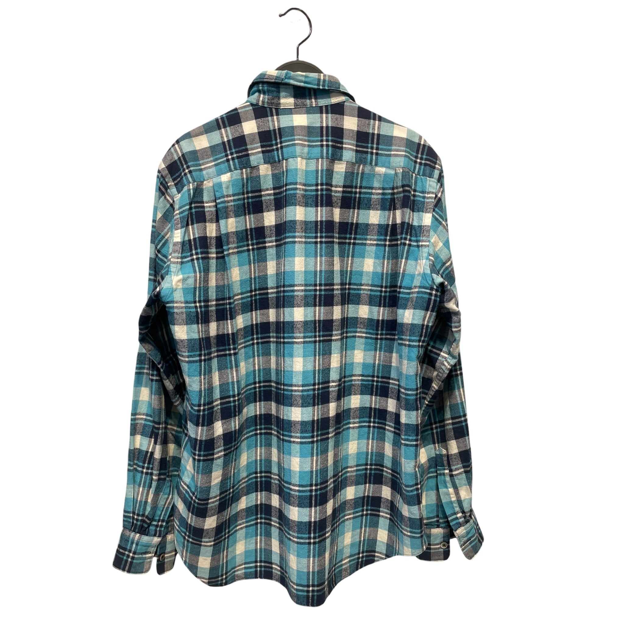 JUNYA WATANABE COMME des GARCONS MAN/LS Shirt/M/Cotton/BLU/Hombre Check/MULTI POCKET L/S SHIRT view 2
