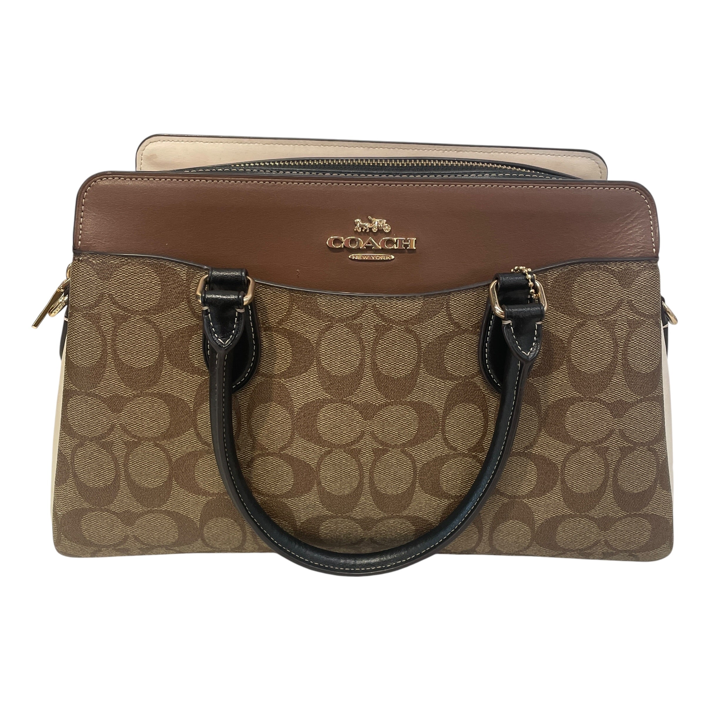 COACH/Cross Body Bag/Monogram/BRW/ view 1