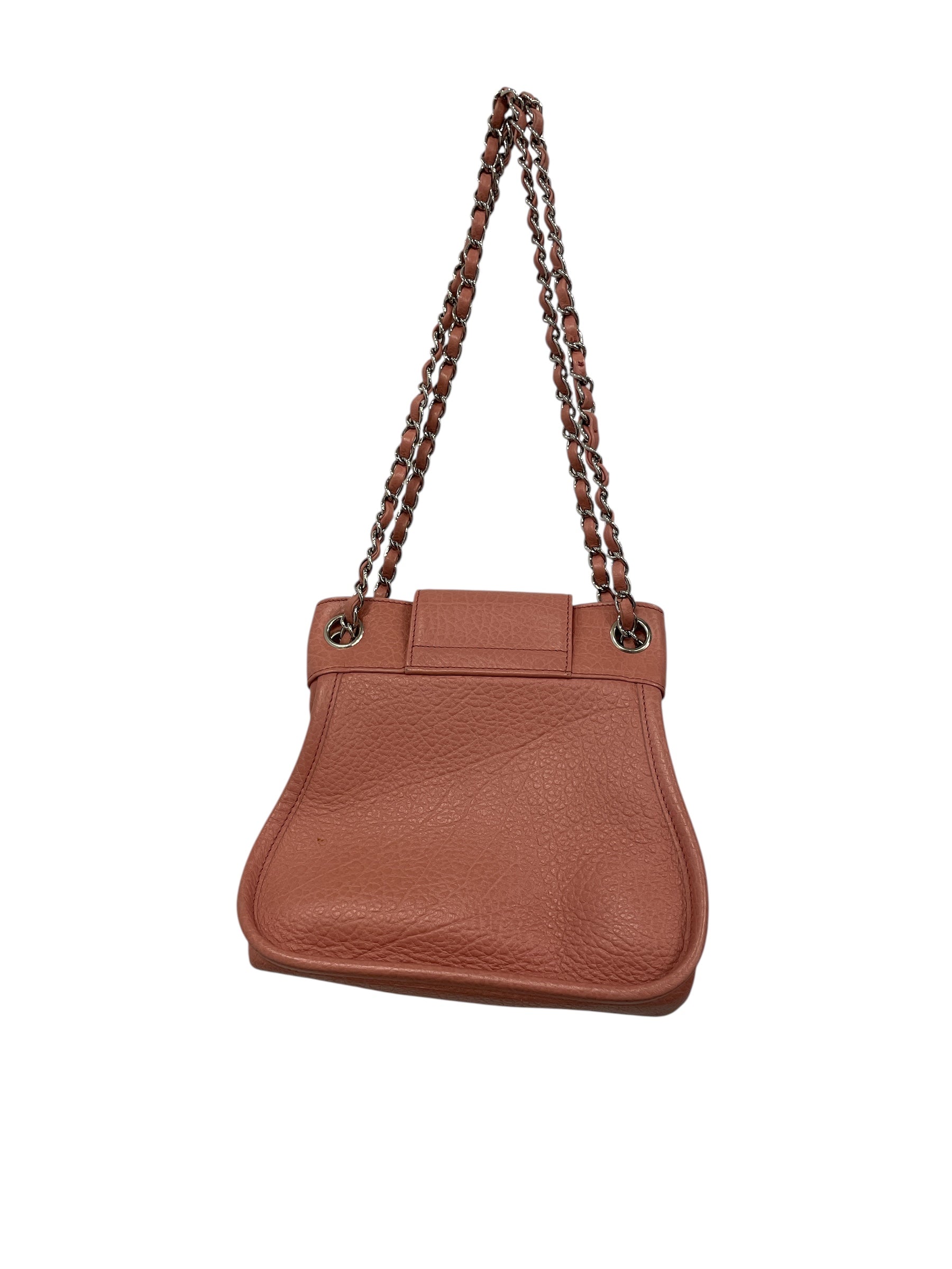CHANEL/Cross Body Bag/OS/Leather/PNK/Mademoiselle Lock Accordion view 2