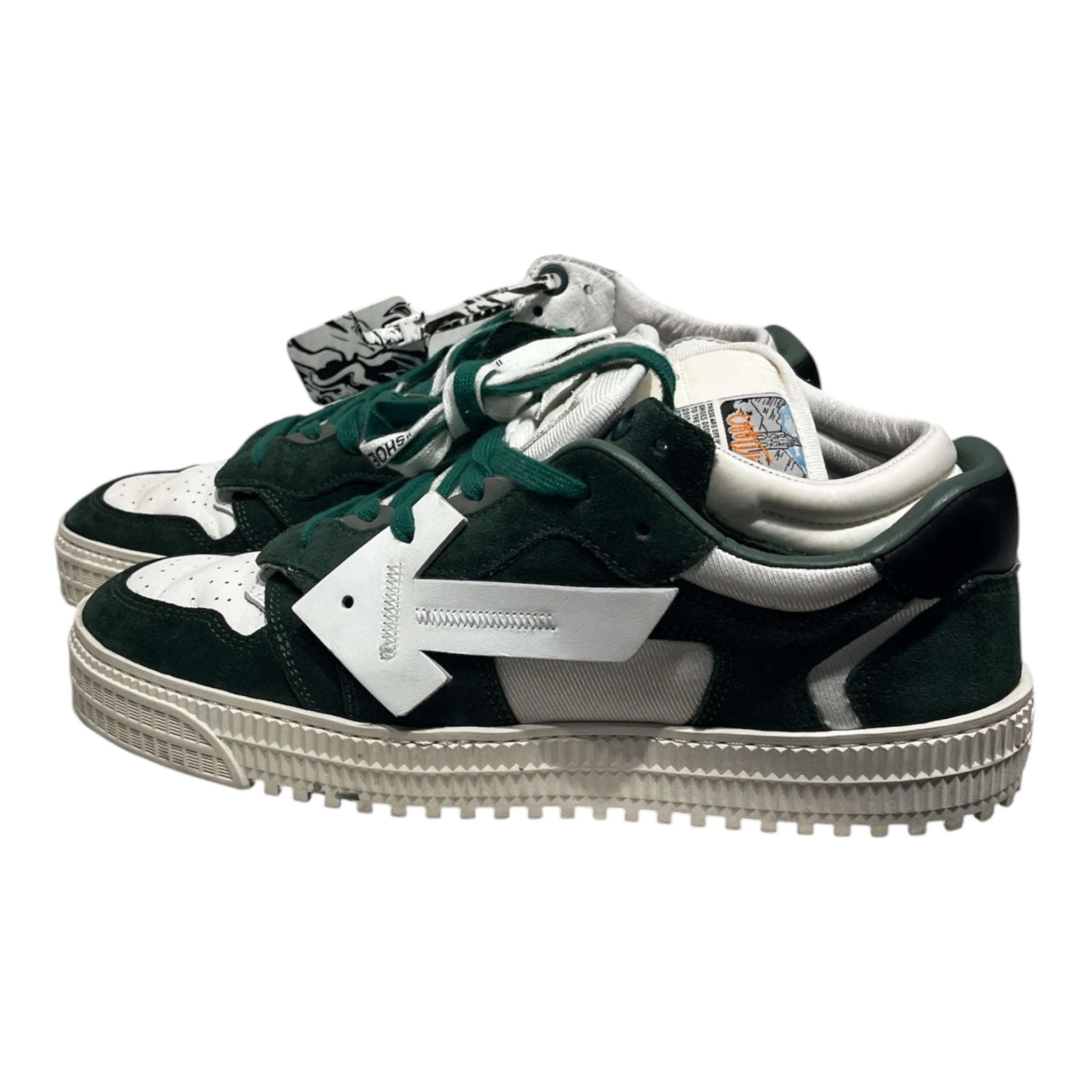 OFF-WHITE/Low-Sneakers/EU 42/GRN/Floating Arrow view 2