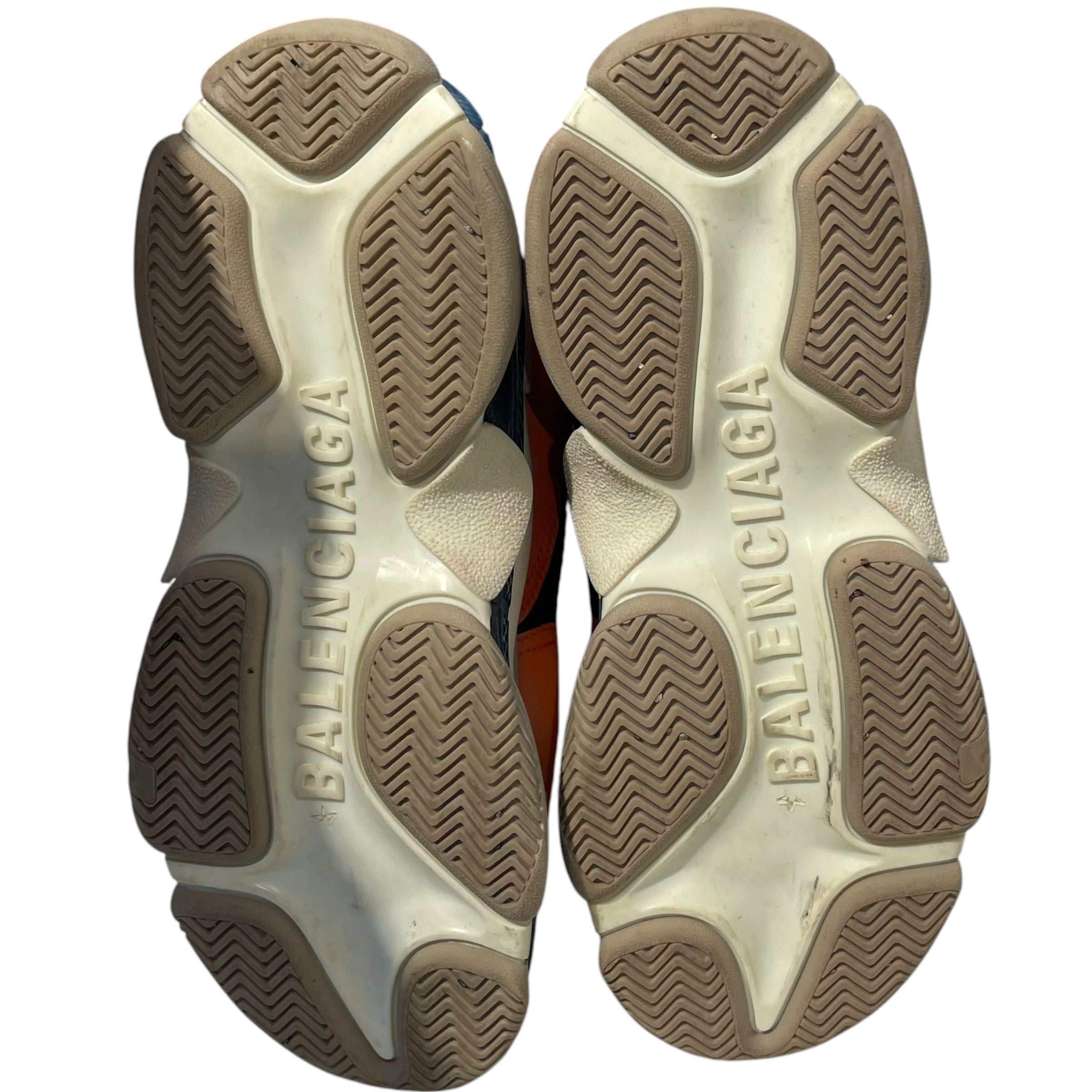 BALENCIAGA/Low-Sneakers/US 10/Cotton/ORN/ view 5