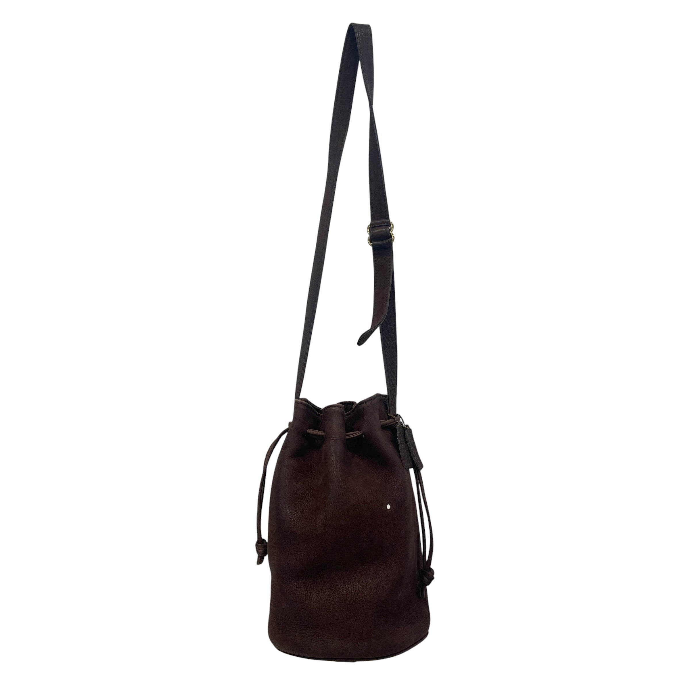 COACH/Bag/Leather/BRW/vintage 4931 bucket bag view 2