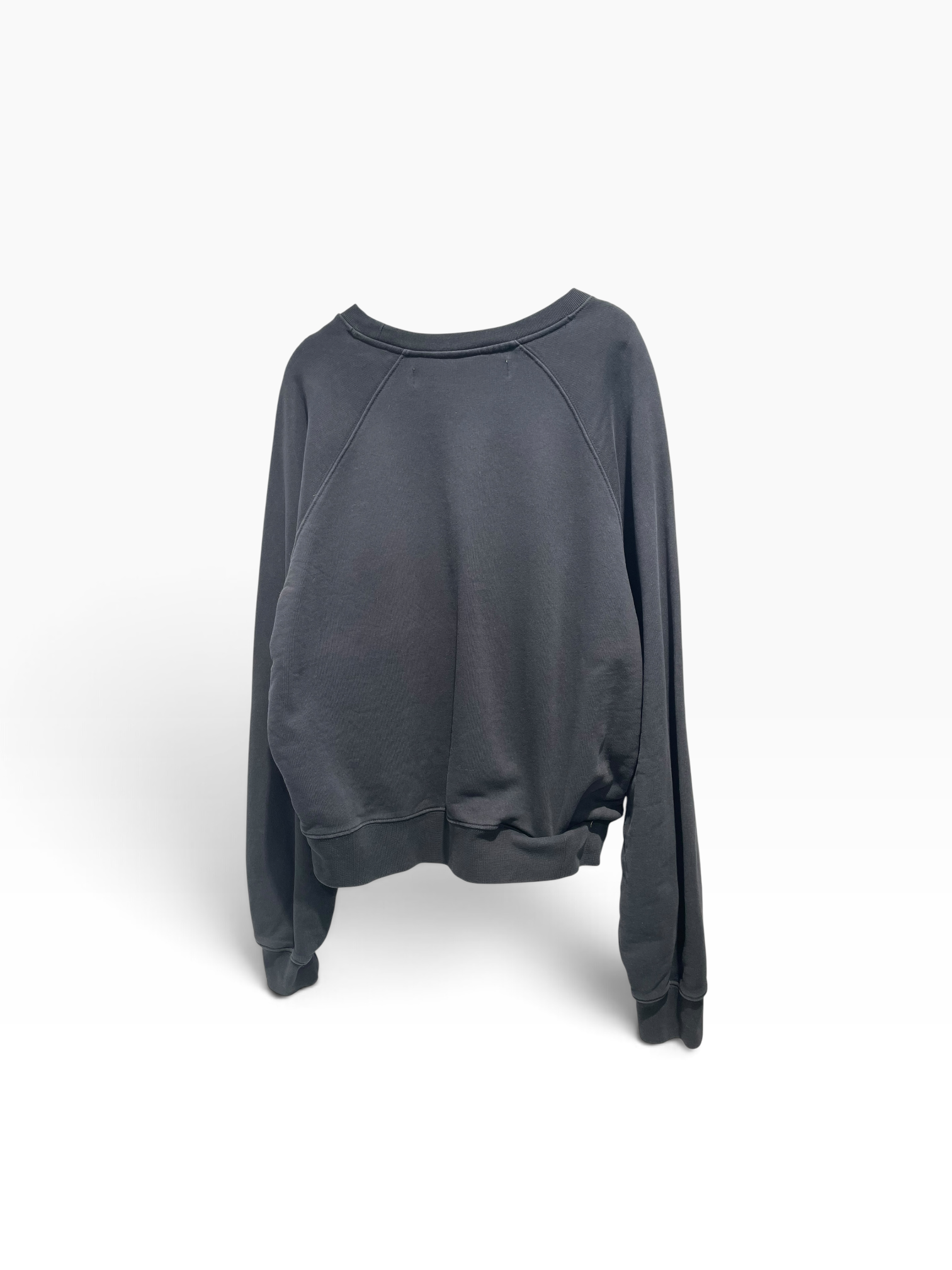 OFF-WHITE/Sweater/XL/Cotton/BLK/Zipper crewneck view 2