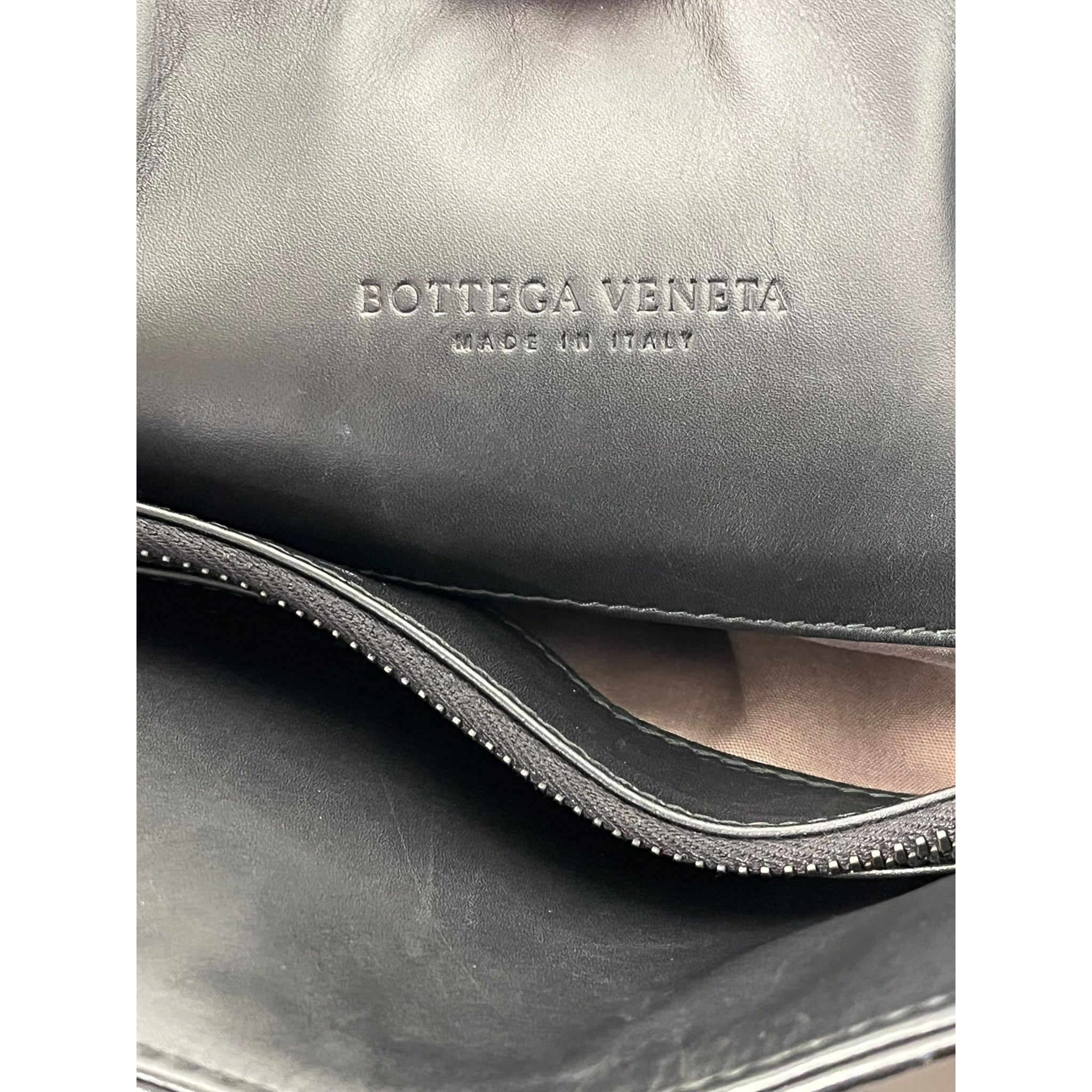 BOTTEGA VENETA/Briefcase/Leather/BLK/nappa intrecciato business view 4