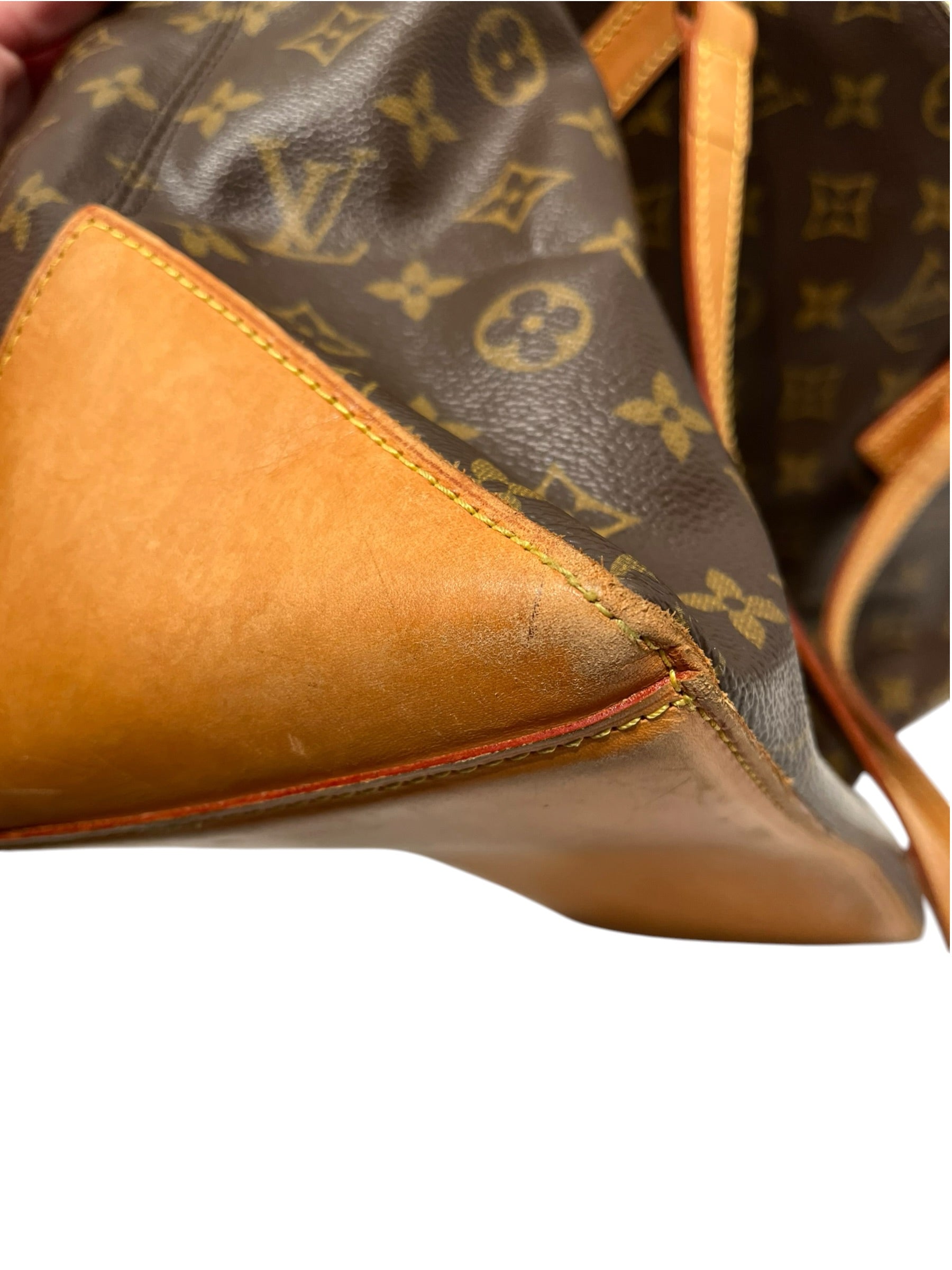 LOUIS VUITTON/Tote Bag/Monogram/Leather/BRW/Vintage Cabas Mezzo view 7