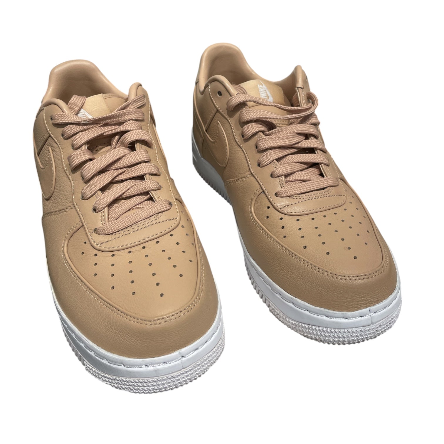 NIKE/Low-Sneakers/US 8.5/Leather/BEG/AF1 VACHETTA TAN view 1