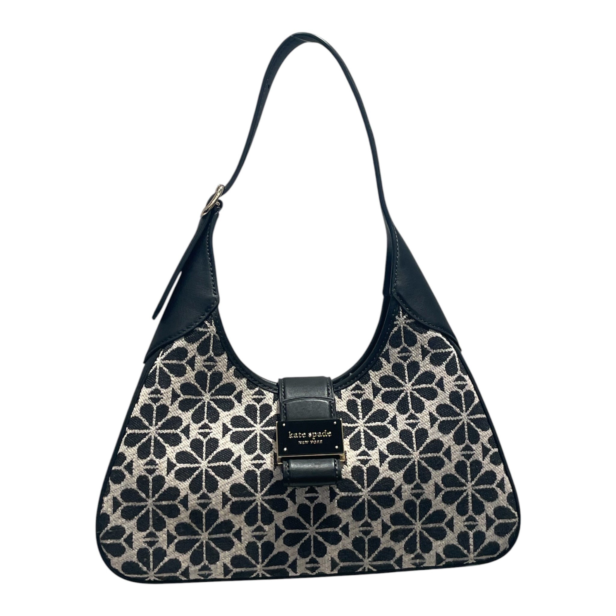 kate spade new york/Hand Bag/Floral Pattern/Cotton/BEG/flower jacquard nouveau view 1