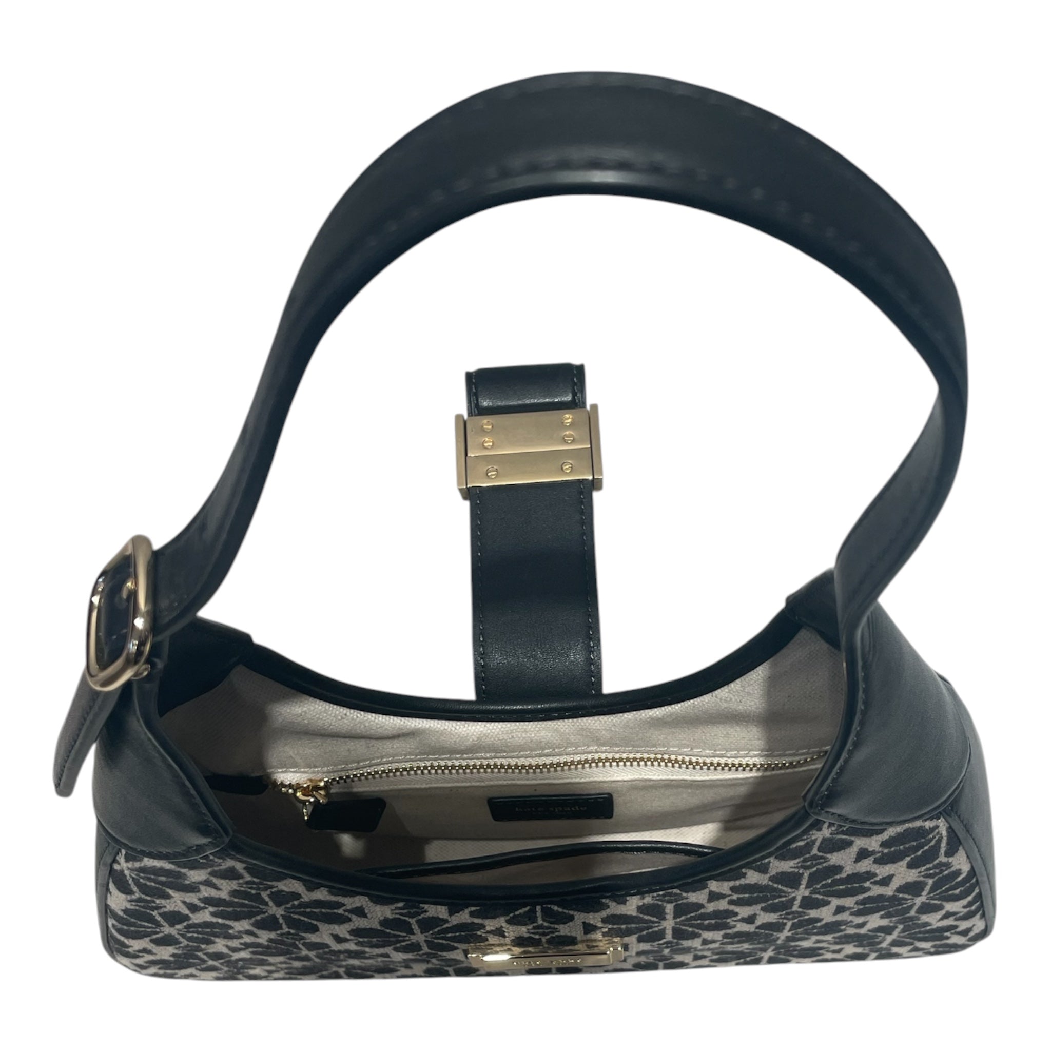 kate spade new york/Hand Bag/Floral Pattern/Cotton/BEG/flower jacquard nouveau view 4
