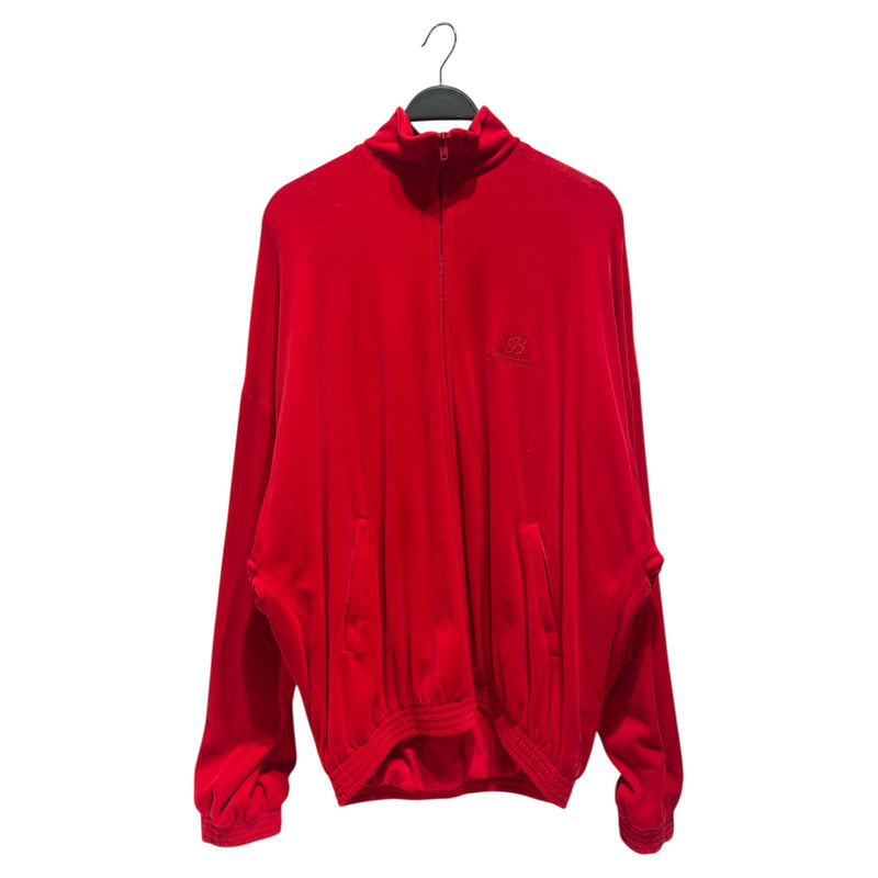 BALENCIAGA/Jacket/S/Velour/RED/HOTEL RESORT