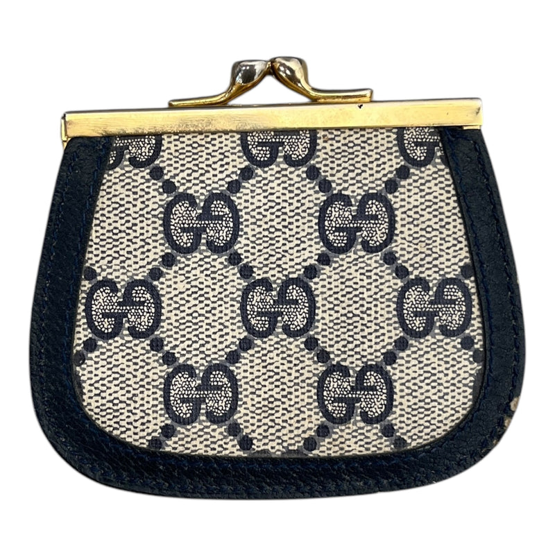 GUCCI/Pouch/Monogram/NVY/coin purse