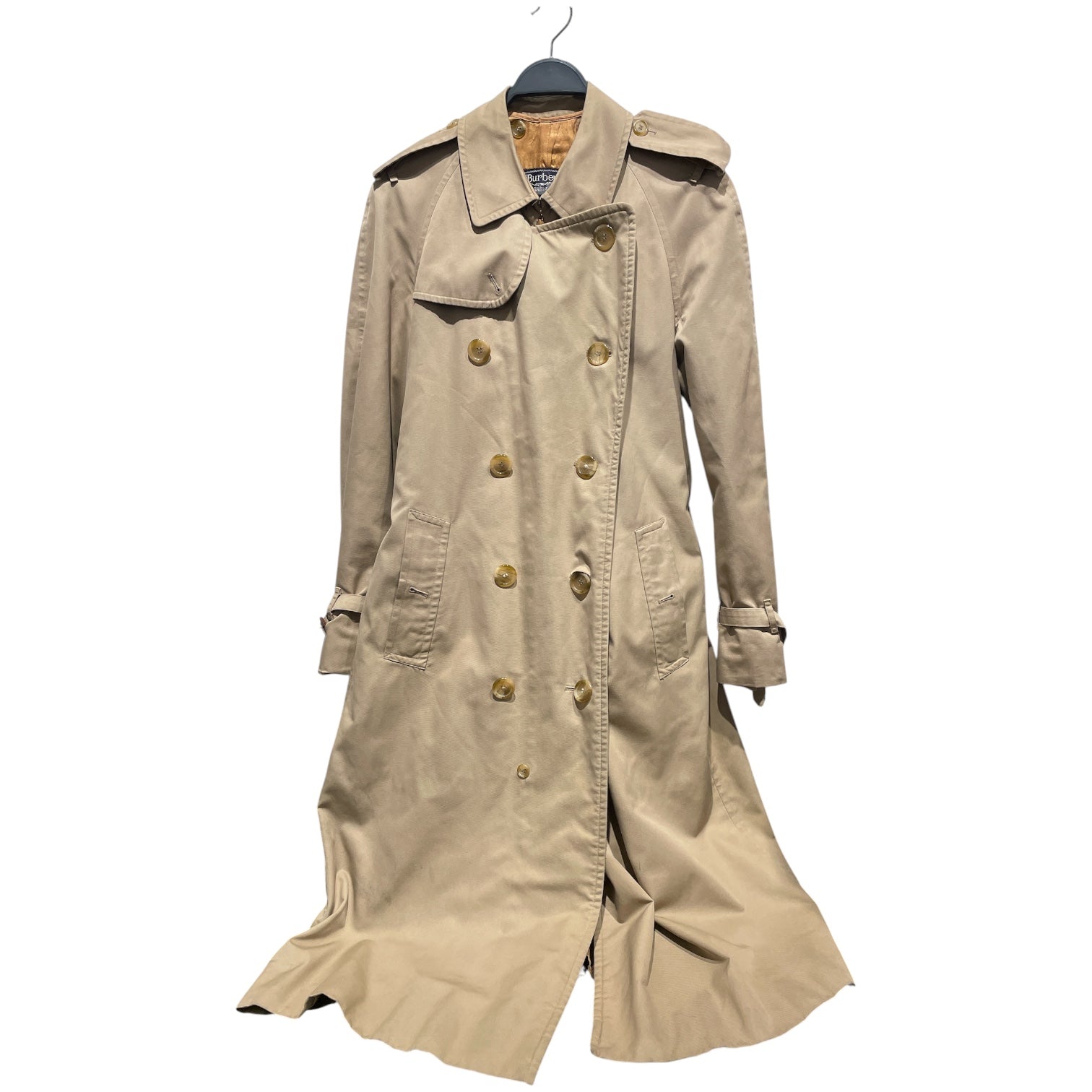 BURBERRYS/Trench Coat/XL/Cotton/BEG/Beige Trench Coat 46 Long view 1