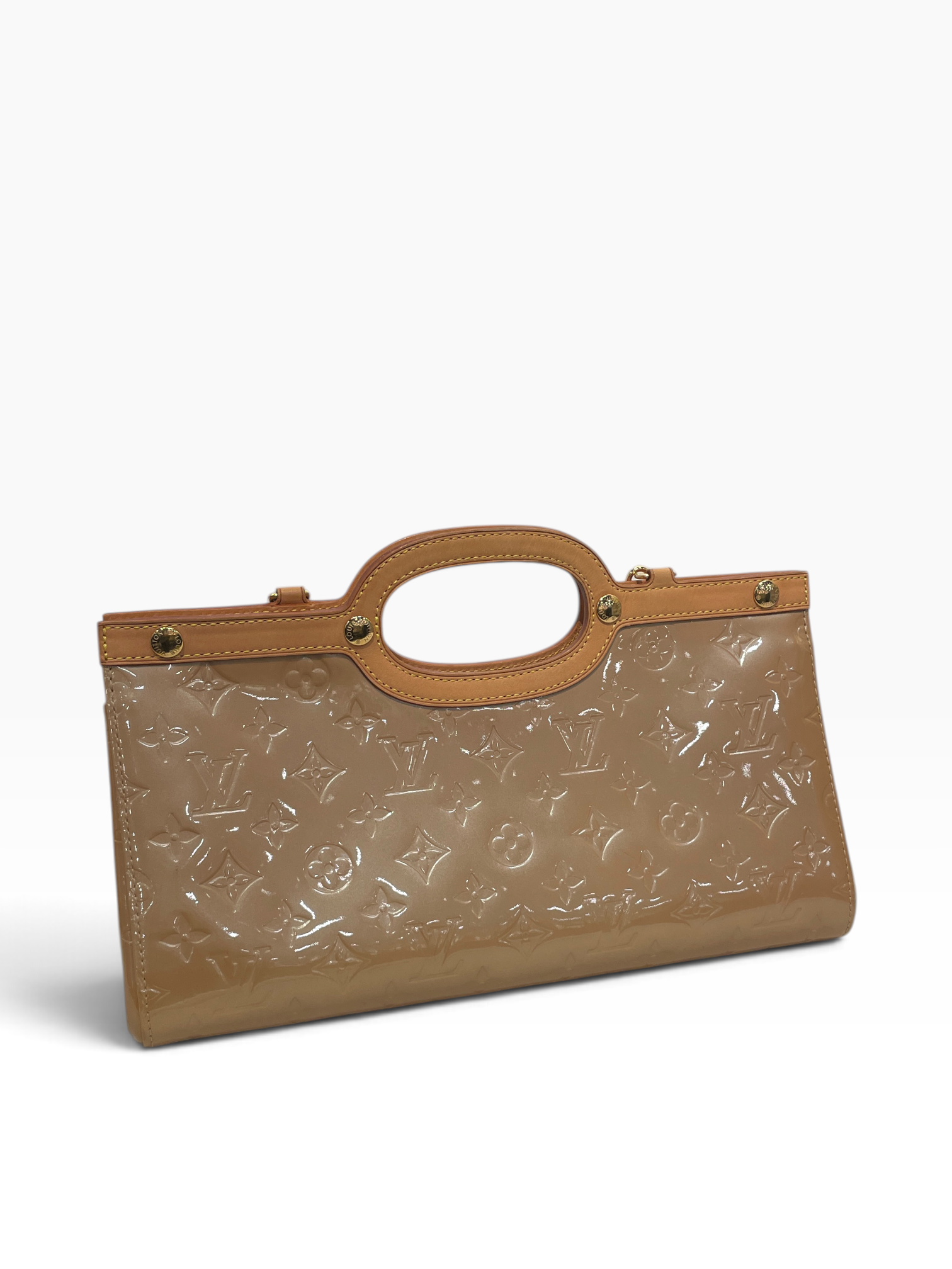 LOUIS VUITTON/Hand Bag/Monogram/Leather/CML/vernis roxbury view 2