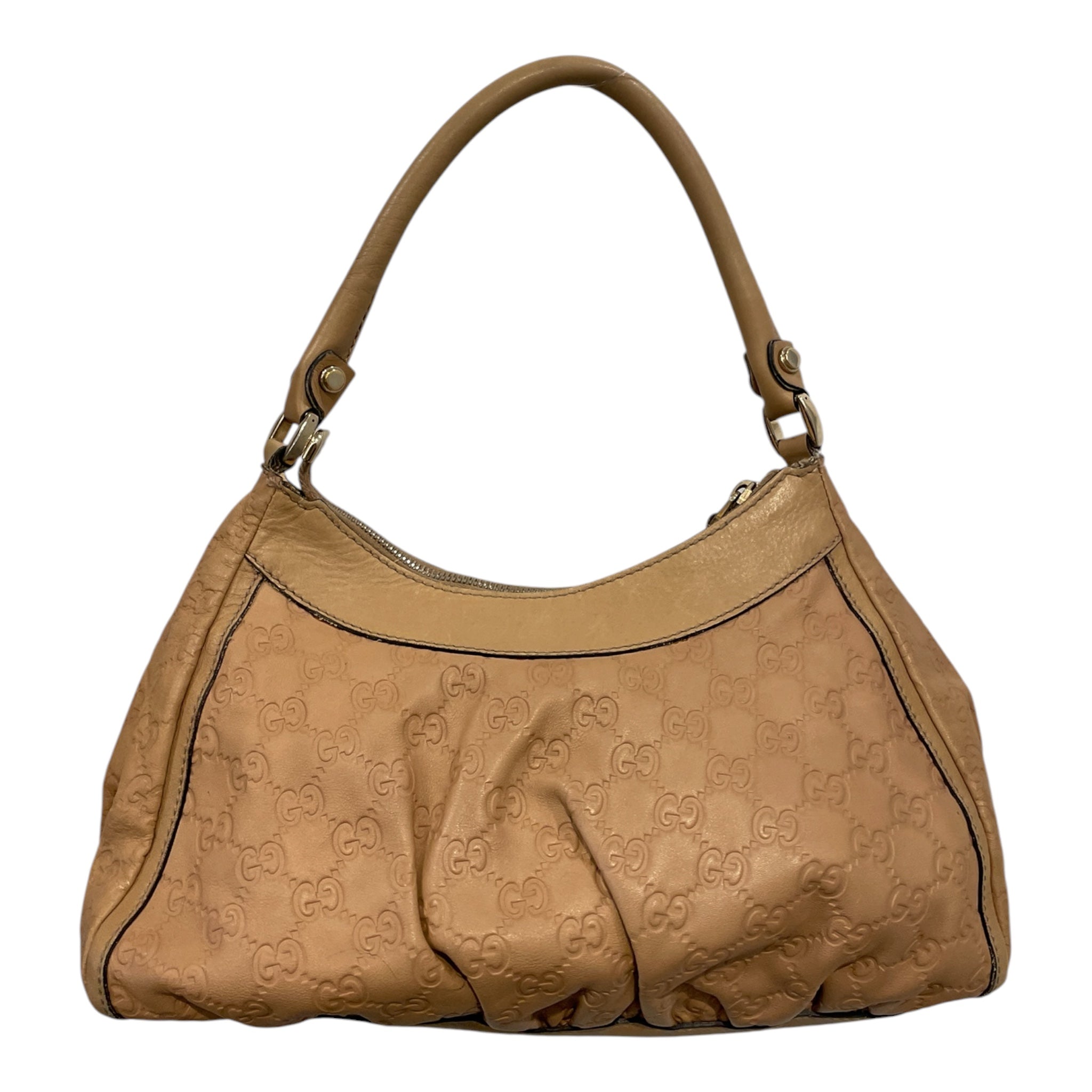GUCCI/Bag/Monogram/Leather/BEG/GUCCISSIMA ABBEY D RING view 2