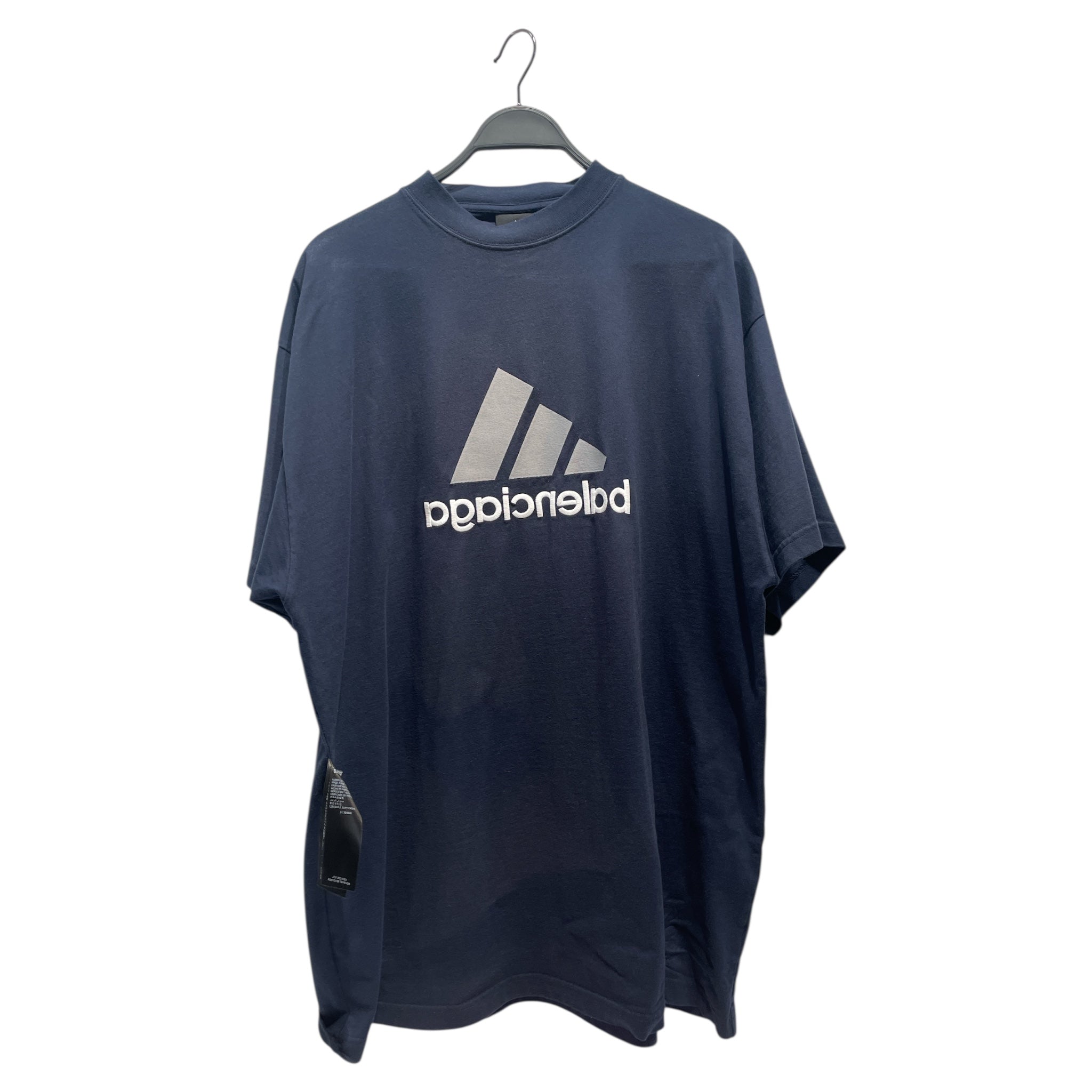 BALENCIAGA/T-Shirt/XL/Cotton/NVY/ADIDAS view 1