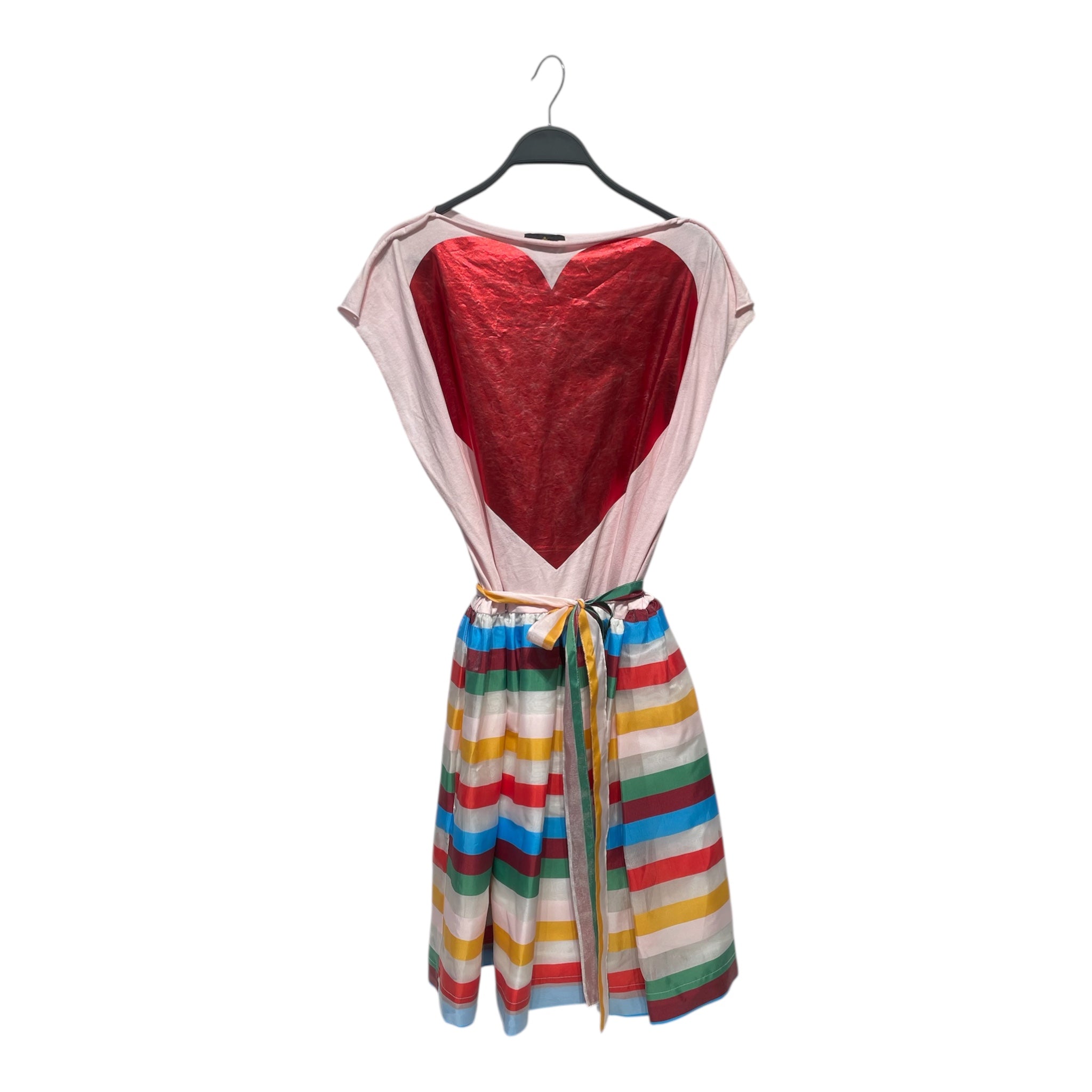 Vivienne Westwood RED LABEL/Dress/38/Cotton/PNK/reflective heart view 1