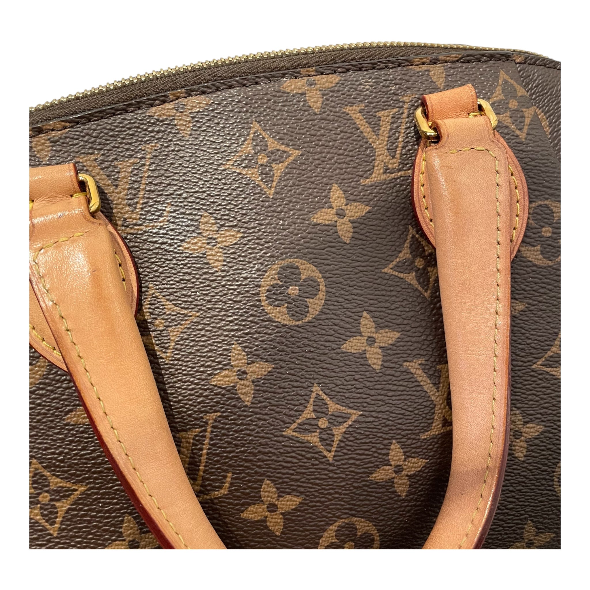 LOUIS VUITTON/Hand Bag/Monogram/Leather/BRW/RIVOLI LEATHER LOCK view 10