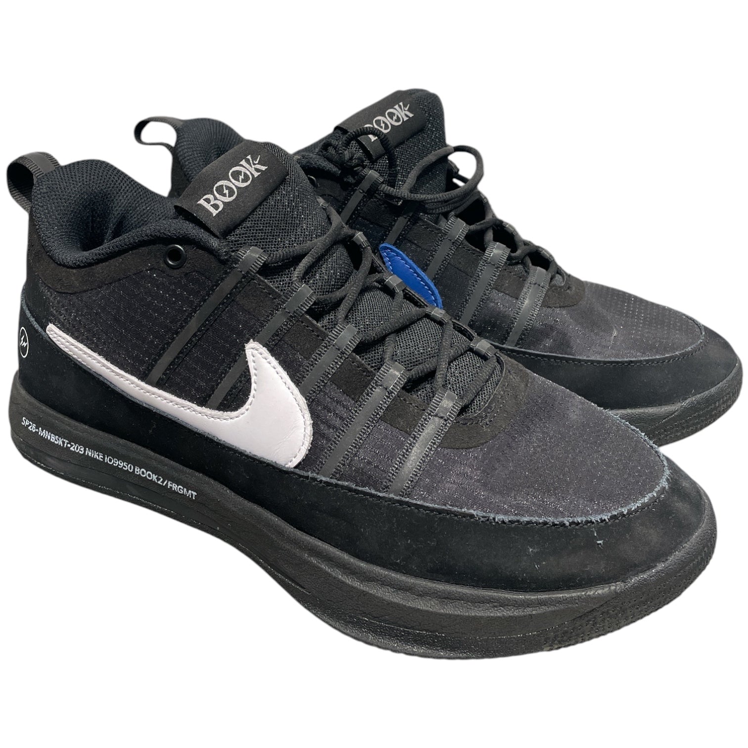 NIKE/Low-Sneakers/US 11/Nylon/BLK/IO9950-900 view 1