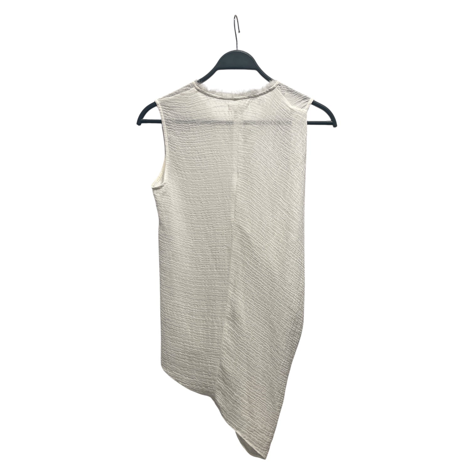 Helmut Lang/Camisole/S/Cotton/WHT/Linen Assymmetrical Shirt view 2