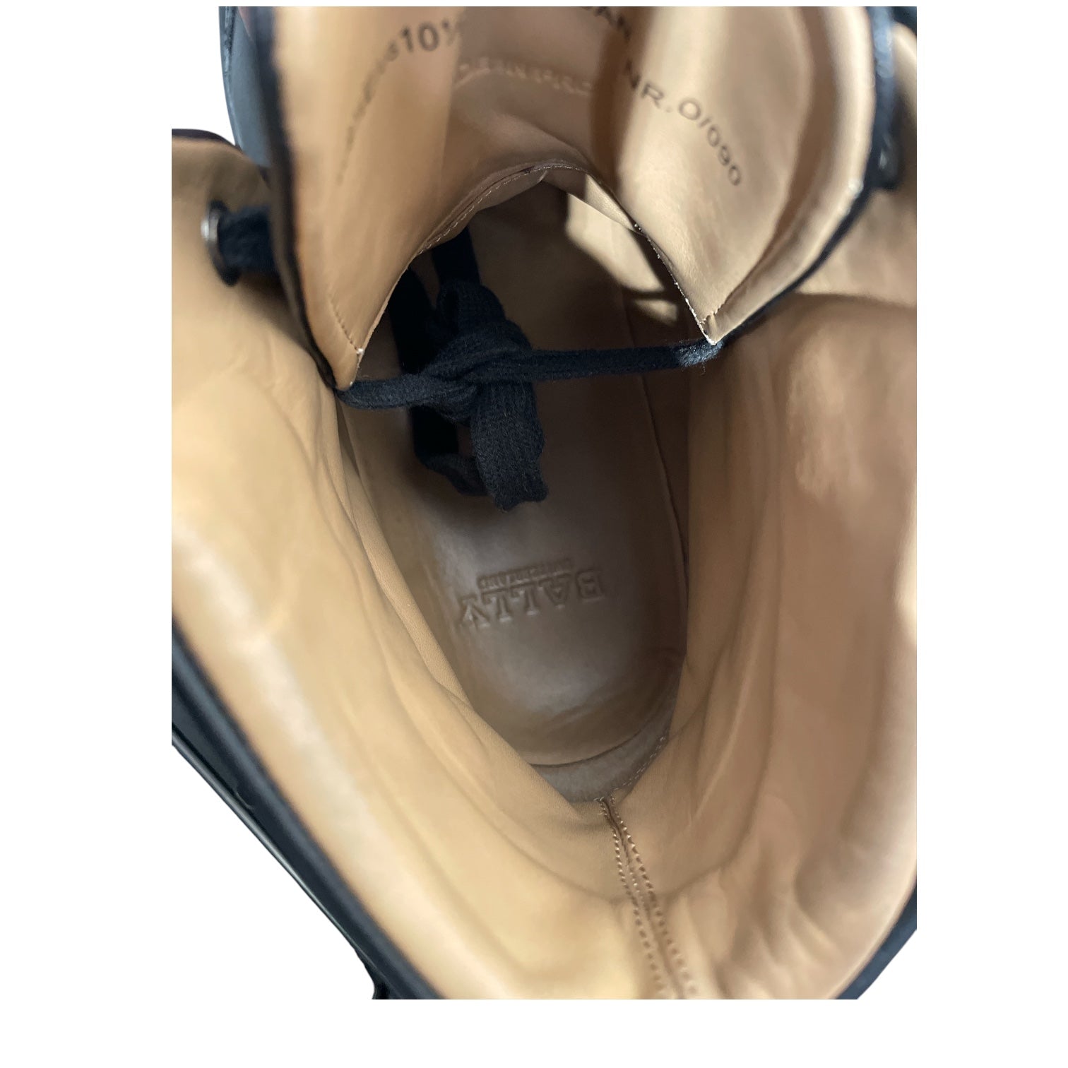 BALLY/Hi-Sneakers/US 10.5/Leather/BLK/Black Oldani High Tops view 3