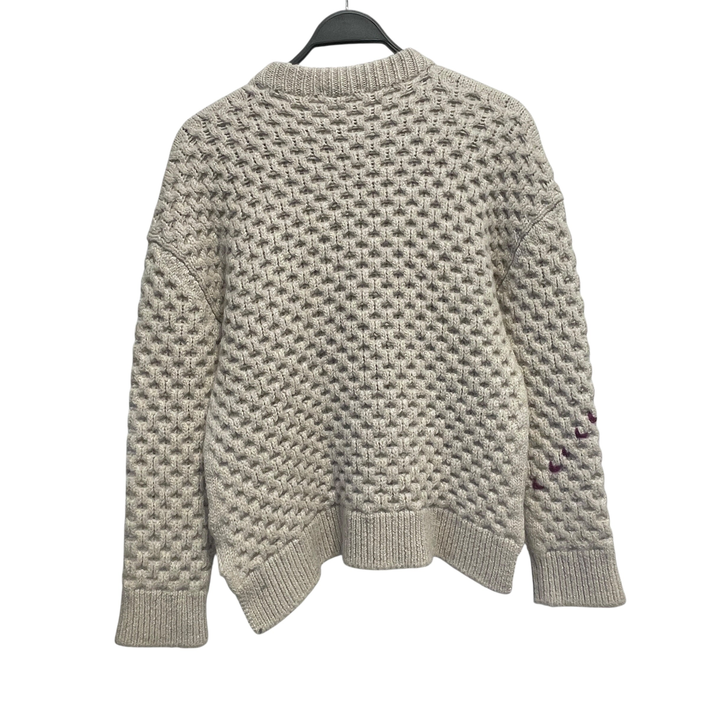RAF SIMONS/Sweater/XS/Wool/CRM/purple heart view 1