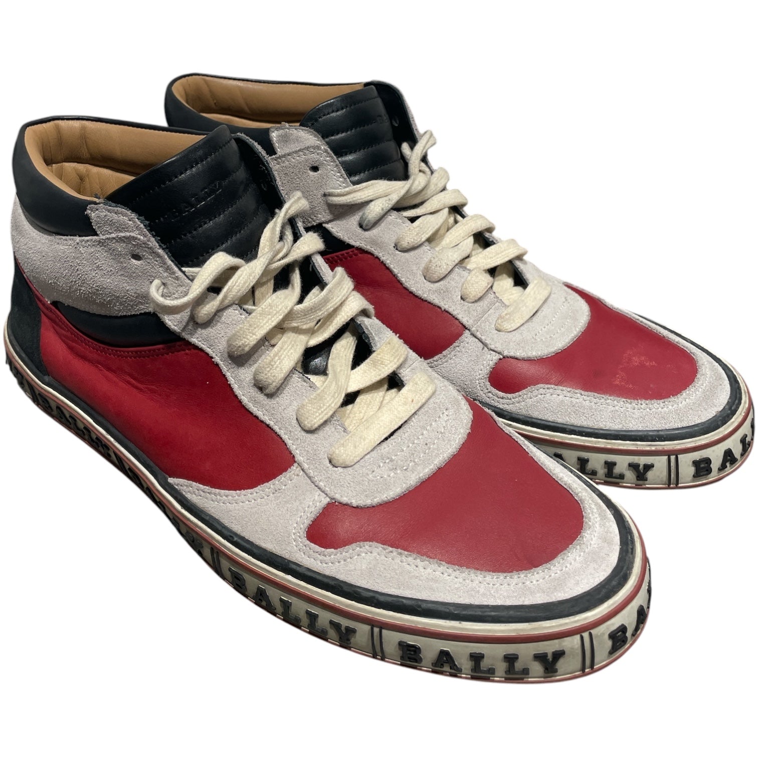 BALLY/Hi-Sneakers/US 11/Leather/MLT/Bally Oldani Mid Tops view 1