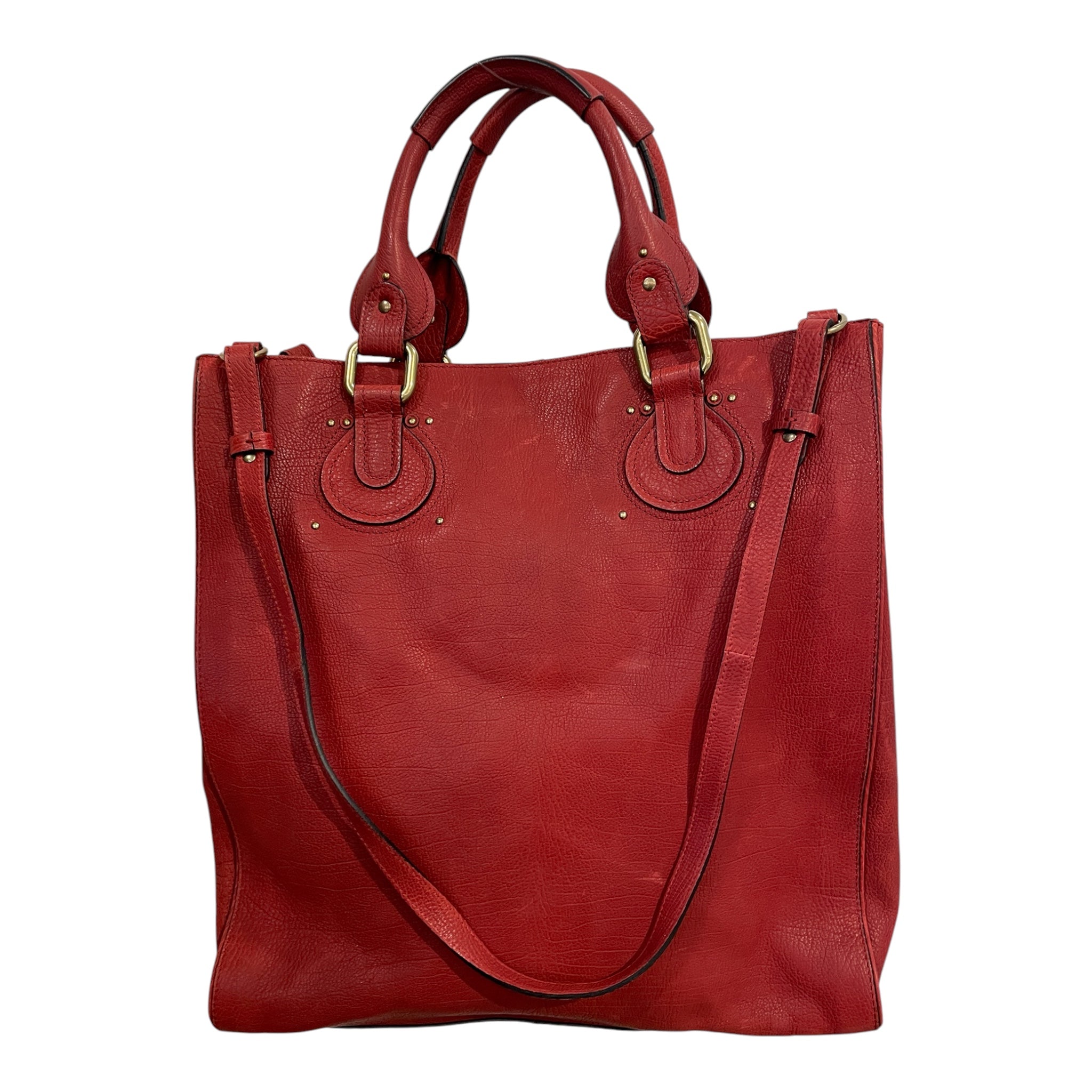 Chloe/Tote Bag/Leather/RED/AURORE PURE PADDINGTON view 2