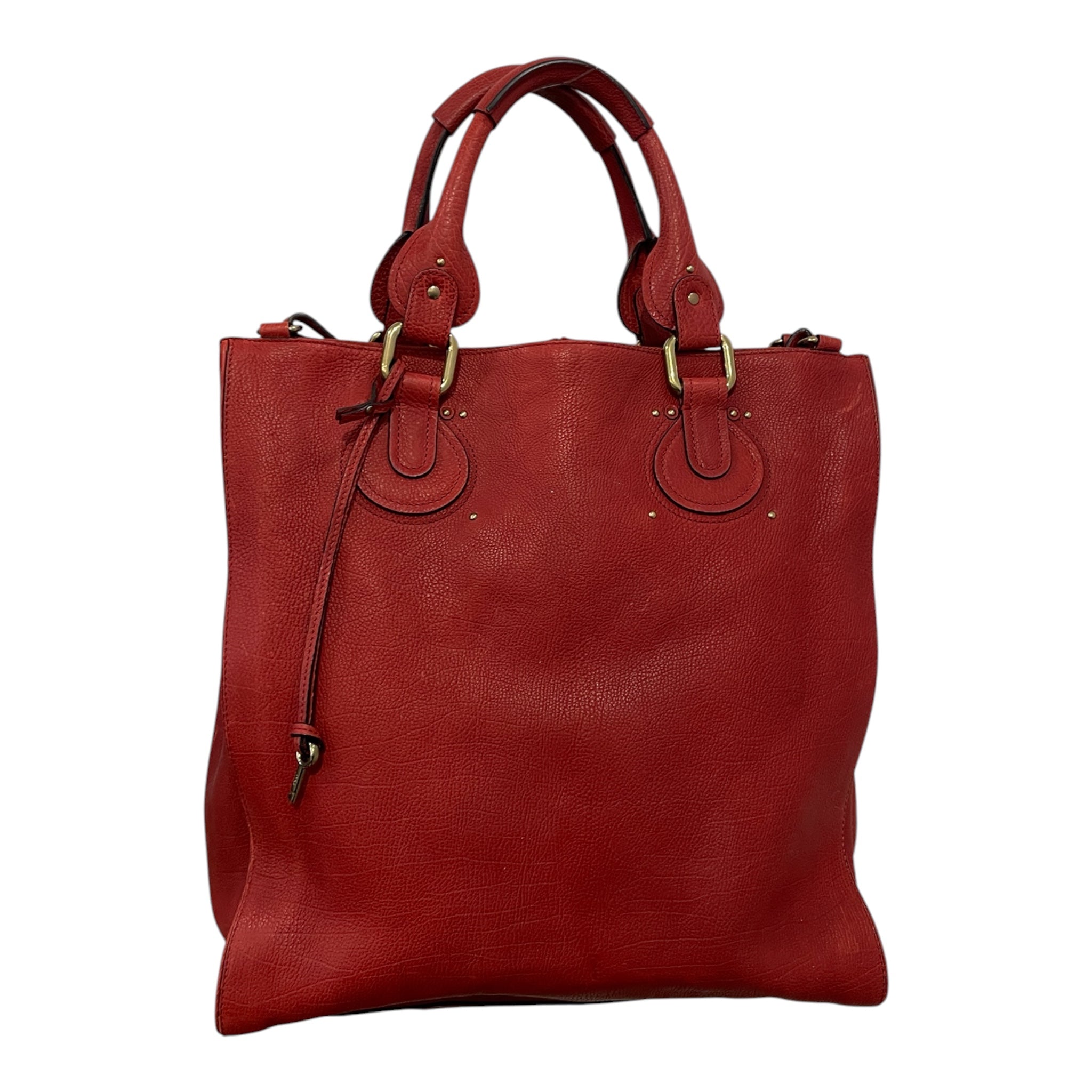 Chloe/Tote Bag/Leather/RED/AURORE PURE PADDINGTON view 1