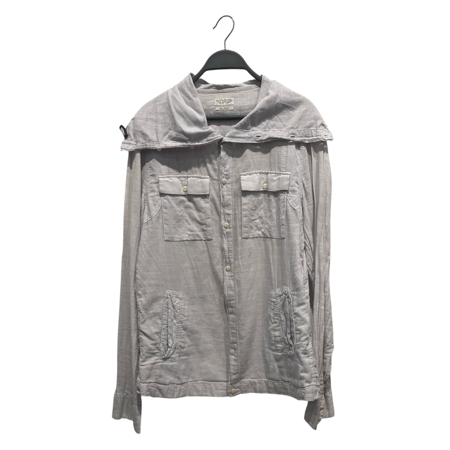 ALLSAINTS SPITALFIELDS/Shirt/Cotton/BLU/ view 1